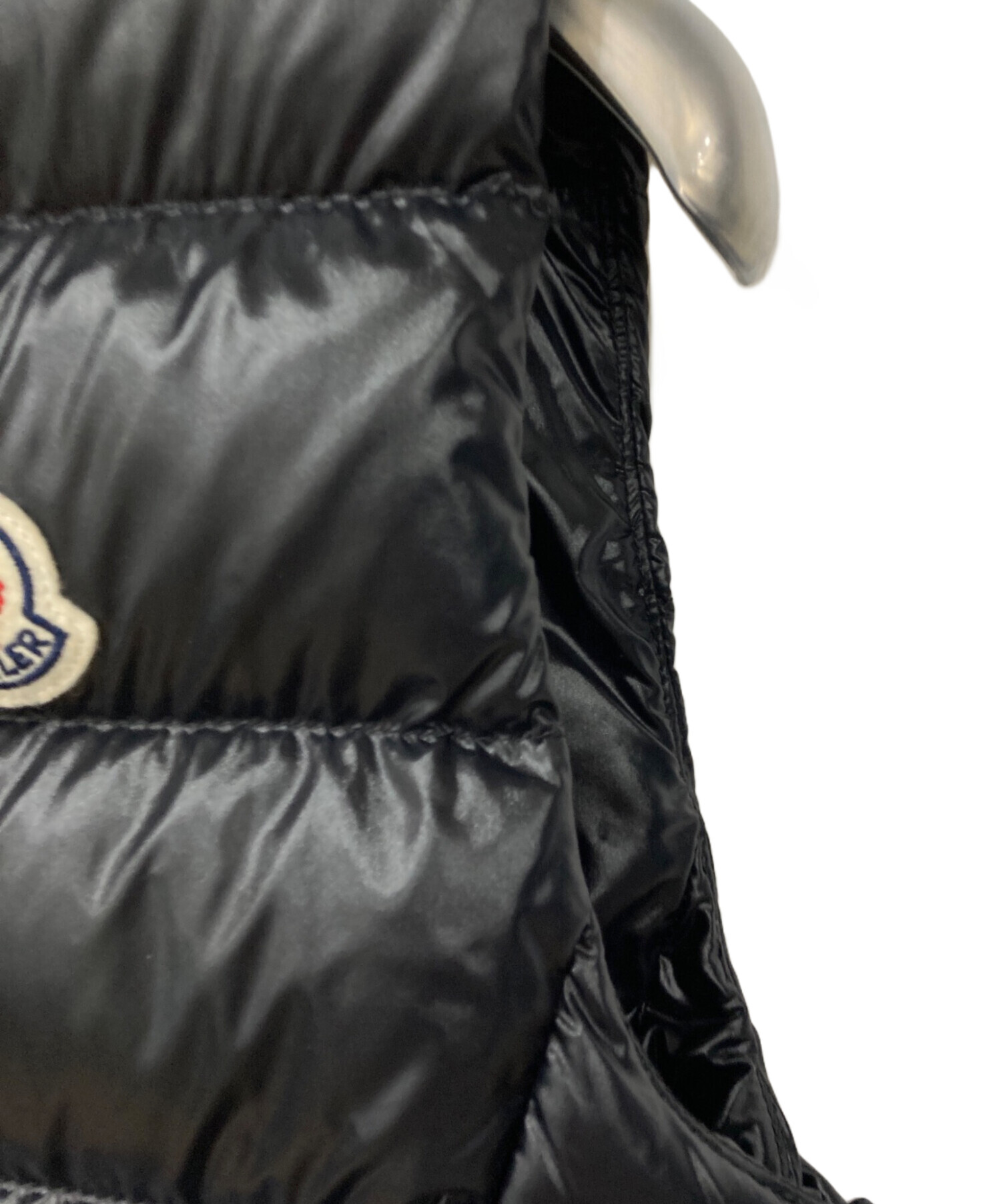 中古・古着通販】MONCLER (モンクレール) ダウンベスト ブラック