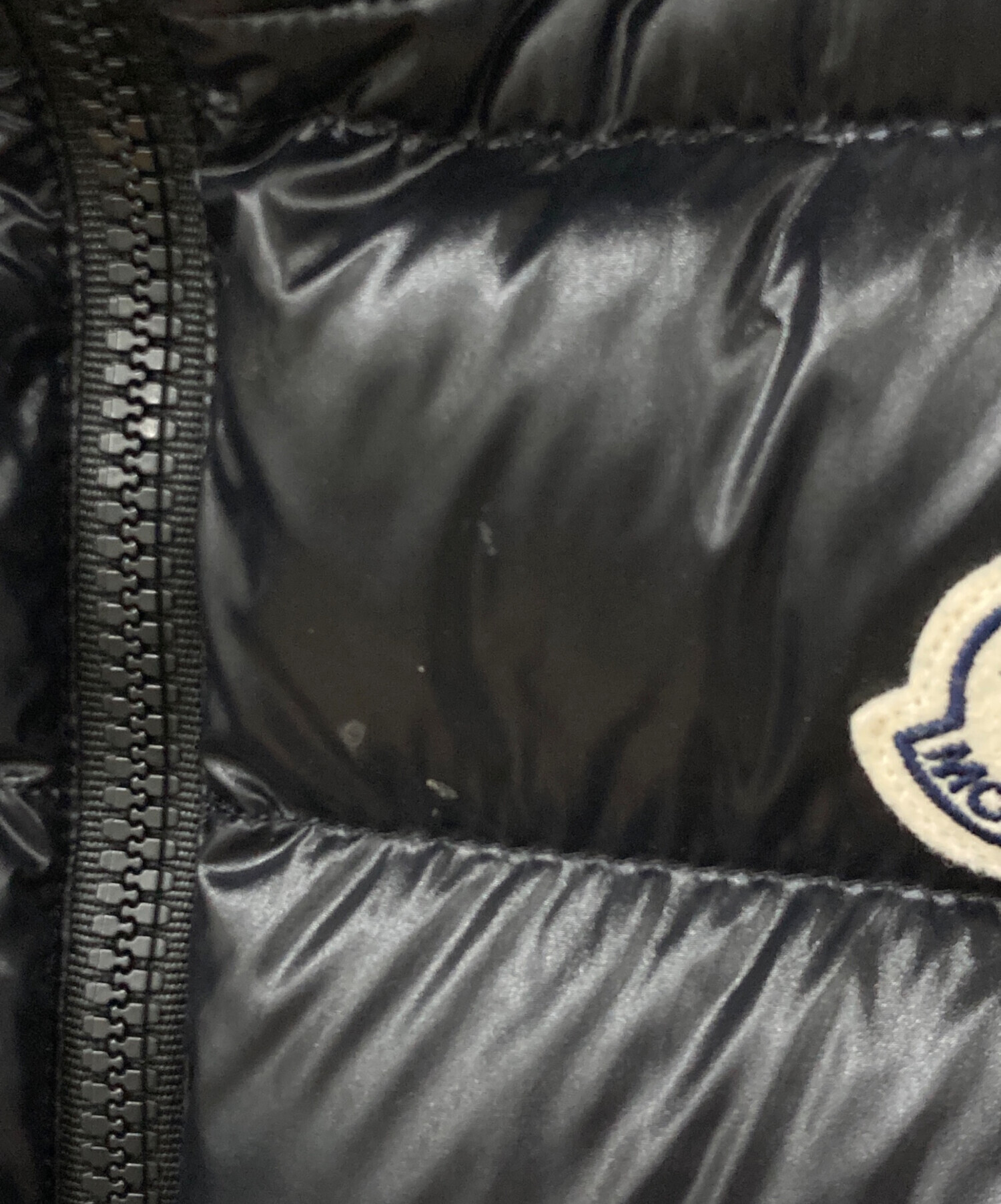 中古・古着通販】MONCLER (モンクレール) ダウンベスト ブラック