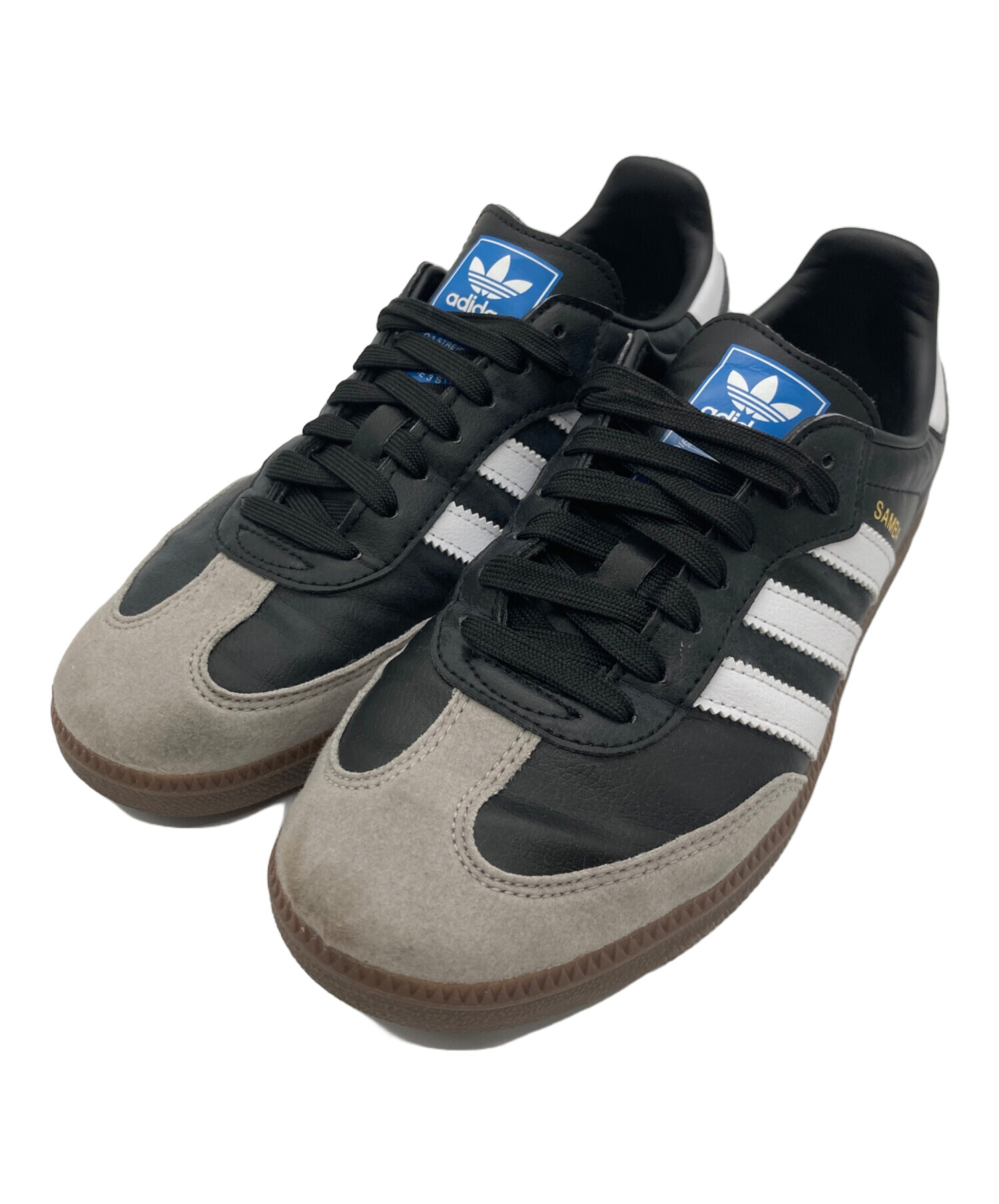 中古・古着通販】adidas (アディダス) SAMBA VEGAN ブラック×ホワイト 