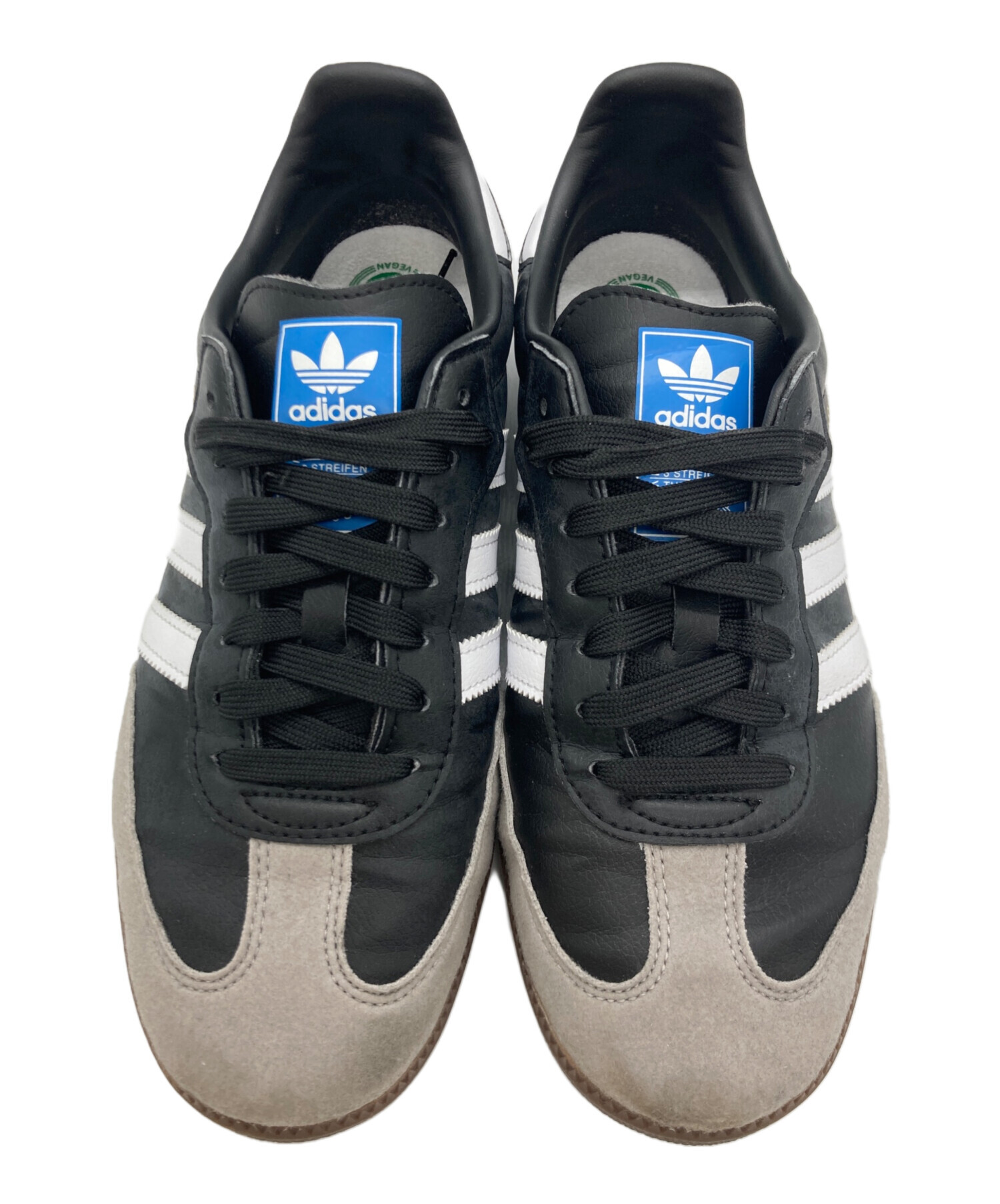 中古・古着通販】adidas (アディダス) SAMBA VEGAN ブラック×ホワイト 