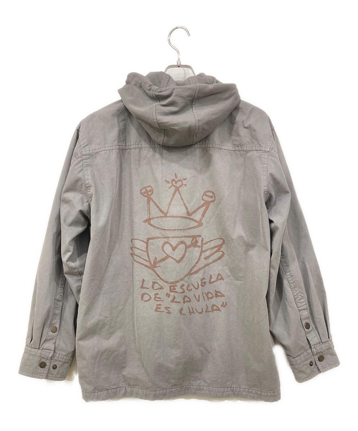 中古・古着通販】Desigual (デシグアル) ジップジャケット グレー 