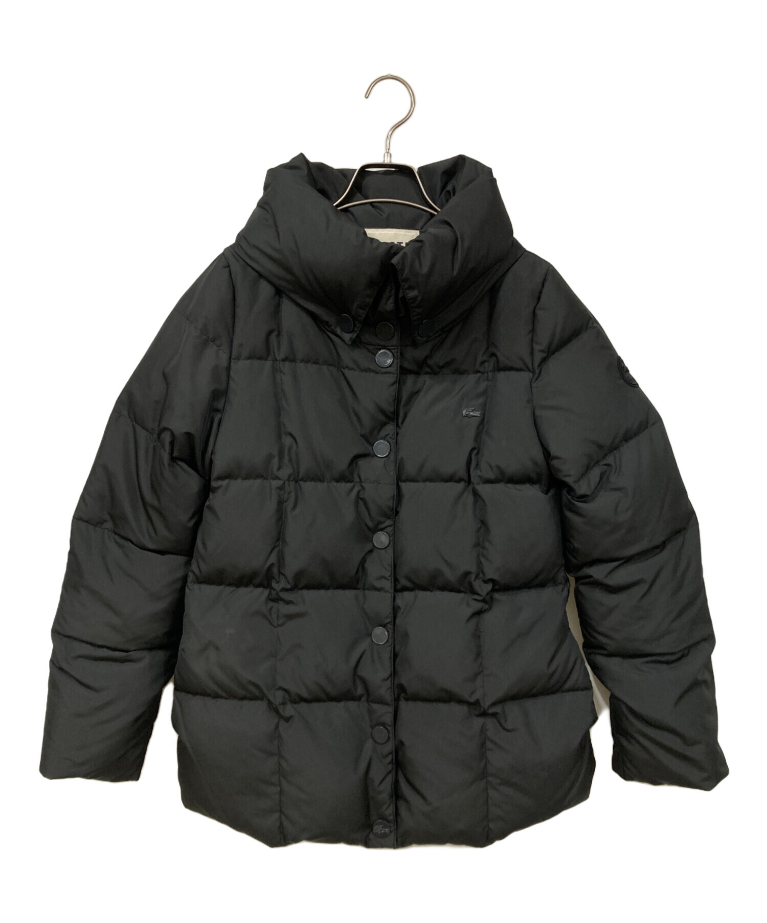 中古・古着通販】LACOSTE (ラコステ) ダウンコート ブラック サイズ 