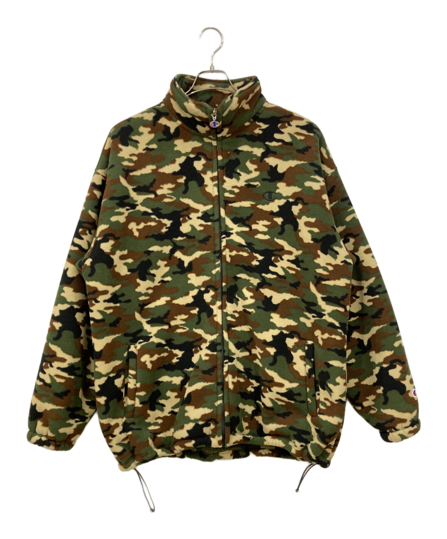中古・古着通販】Champion (チャンピオン) ボアジャケット カーキ 