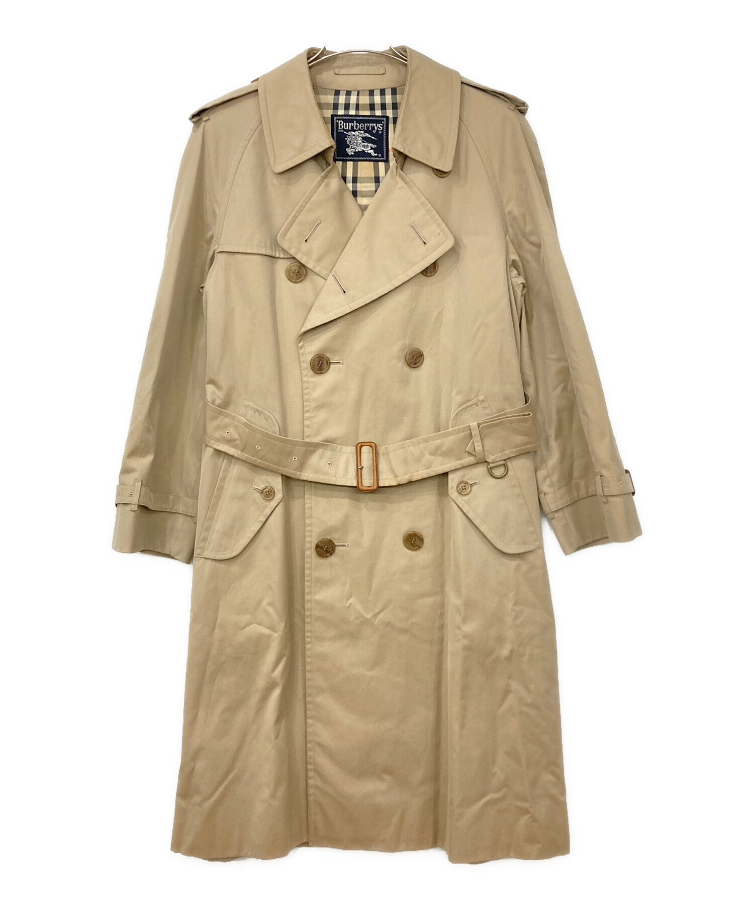 試着のみ Burberrys トレンチコート バーバリー バーバリーズ 中古・古着通販】Burberry's (バーバリーズ) トレンチコート ベージュ