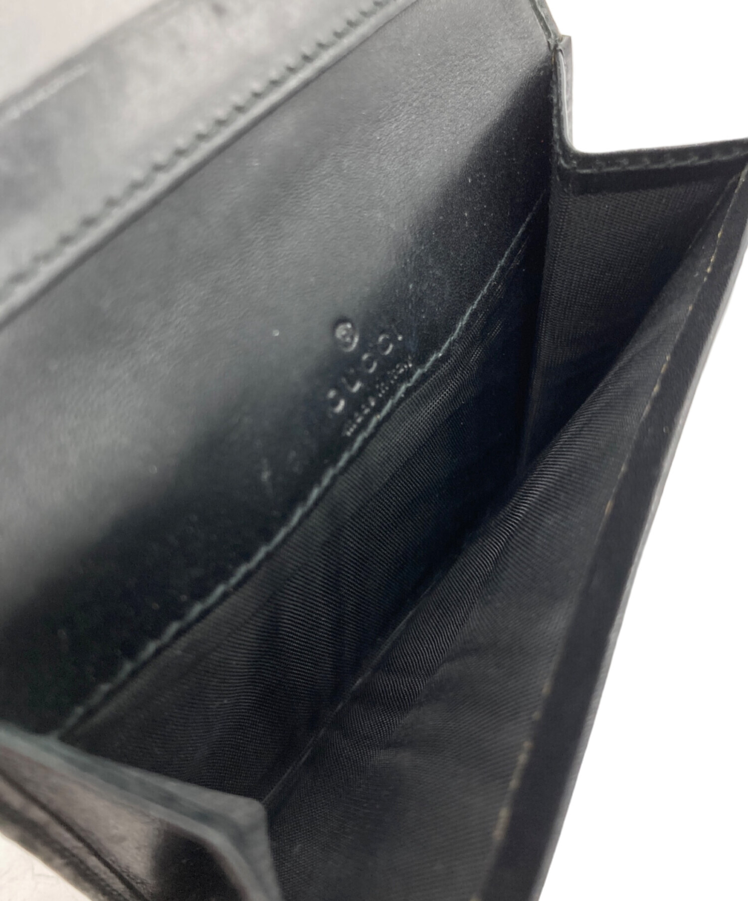 中古・古着通販】GUCCI (グッチ) 名刺入れ ブラック｜ブランド・古着