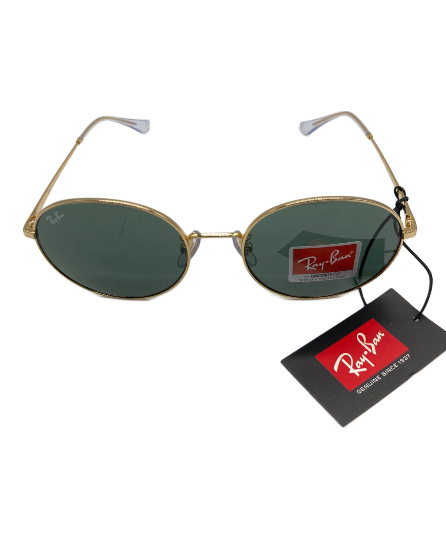 中古・古着通販】RAY-BAN (レイバン) サングラス ゴールド 未使用品 