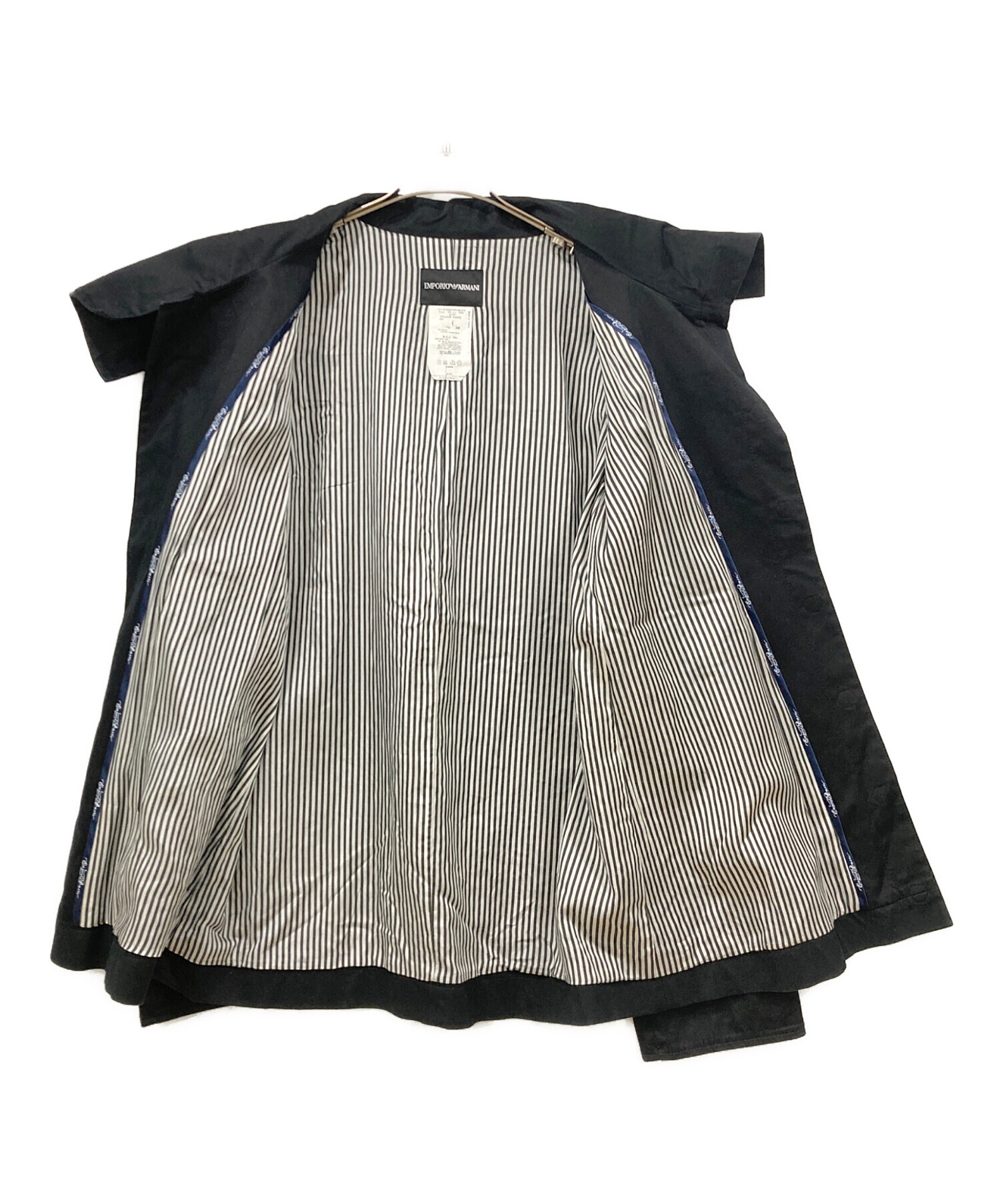 EMPORIO ARMANI エンポリオアルマーニ コート（その他） XL 黒 【古着】【中古】【送料無料】 中古・古着通販】EMPORIO ARMANI (エンポリオ アルマーニ) コート
