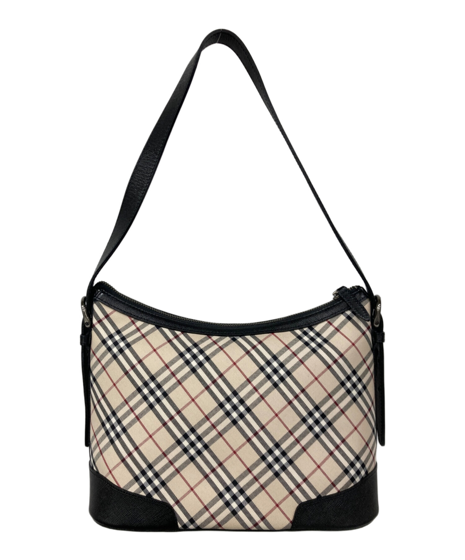 中古・古着通販】BURBERRY (バーバリー) ハンドバッグ ブラック 
