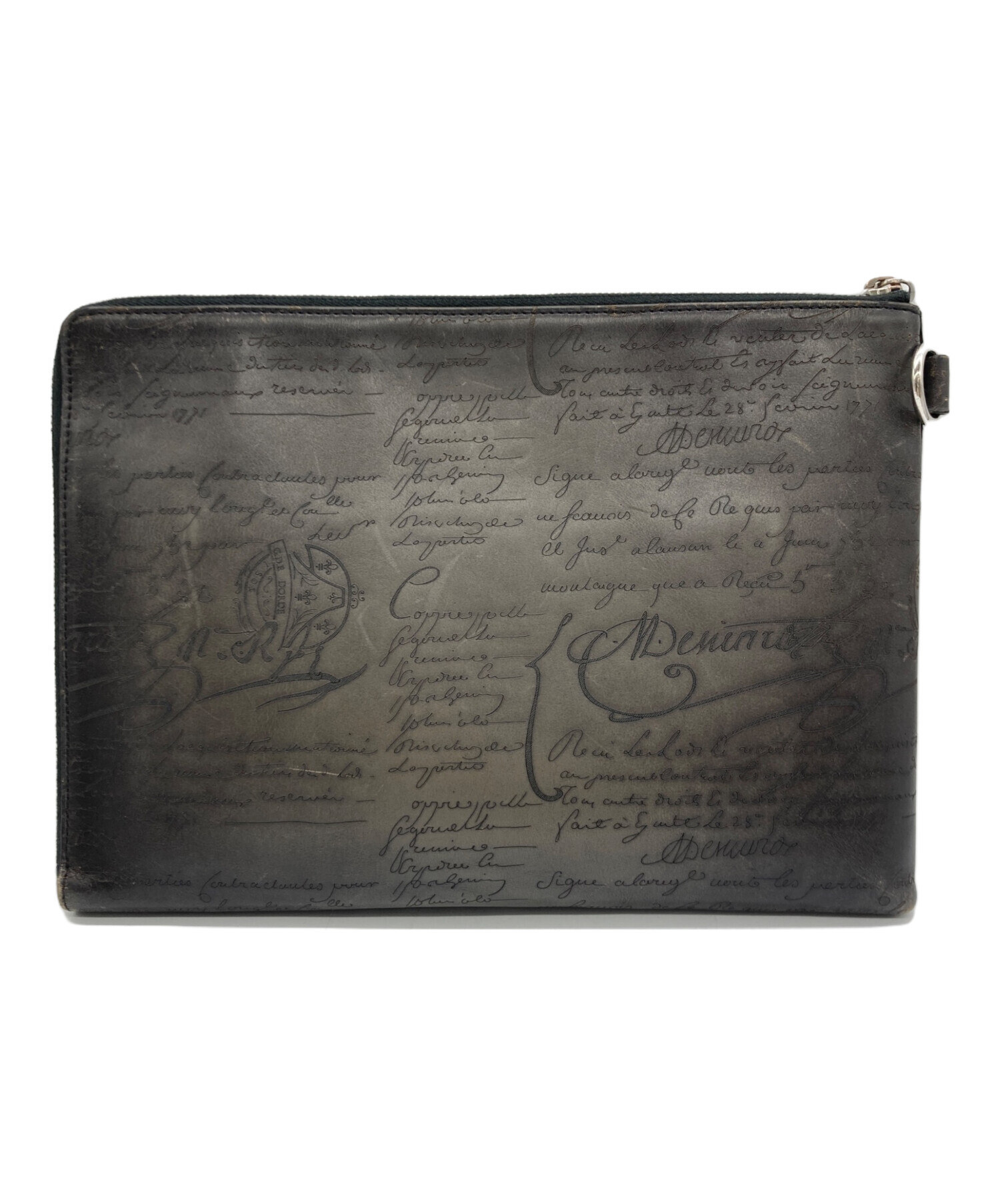 中古・古着通販】Berluti (ベルルッティ) クラッチバッグ ダーク 