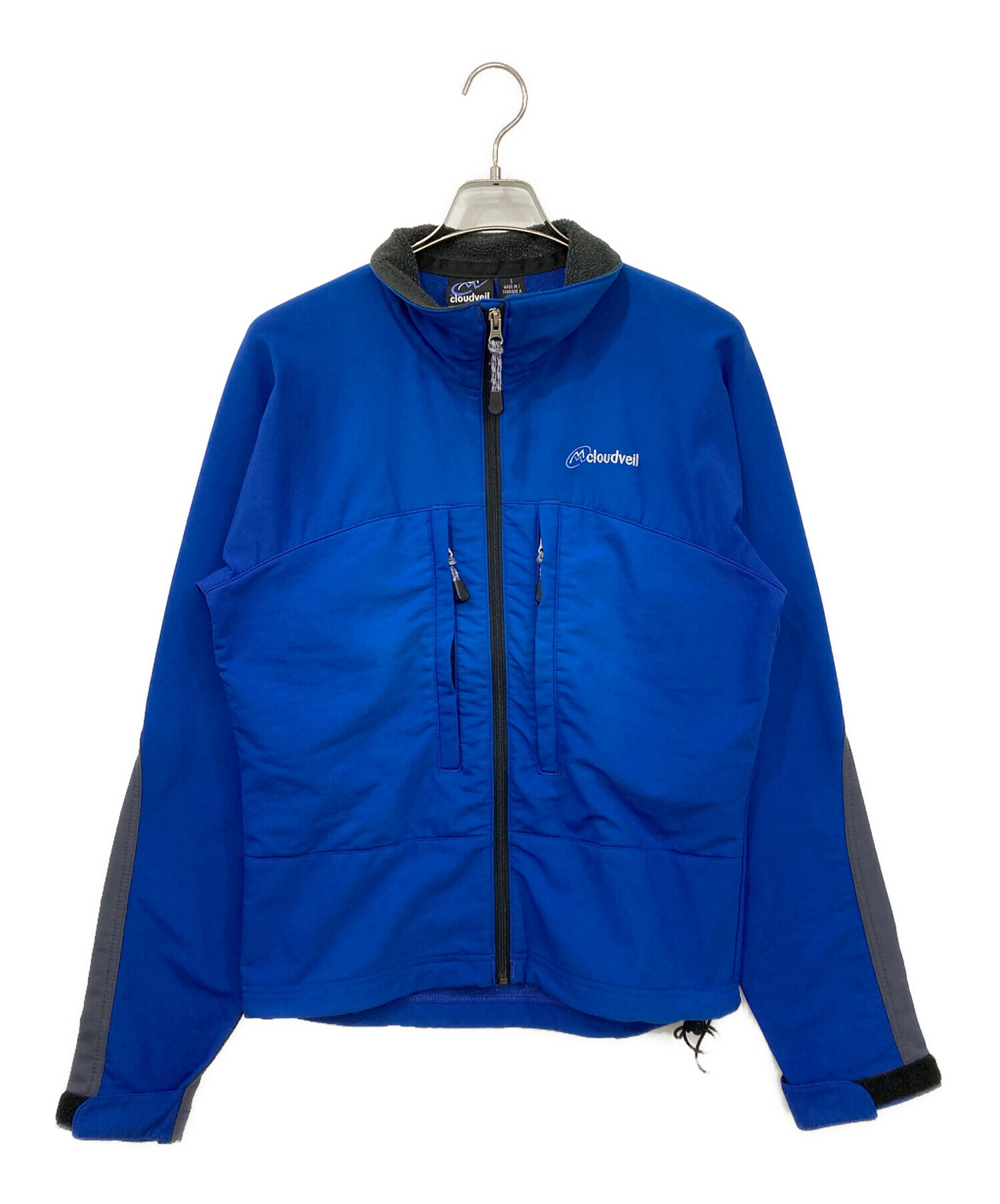 中古・古着通販】cloudveil (クライドベイル) ジップジャケット ブルー