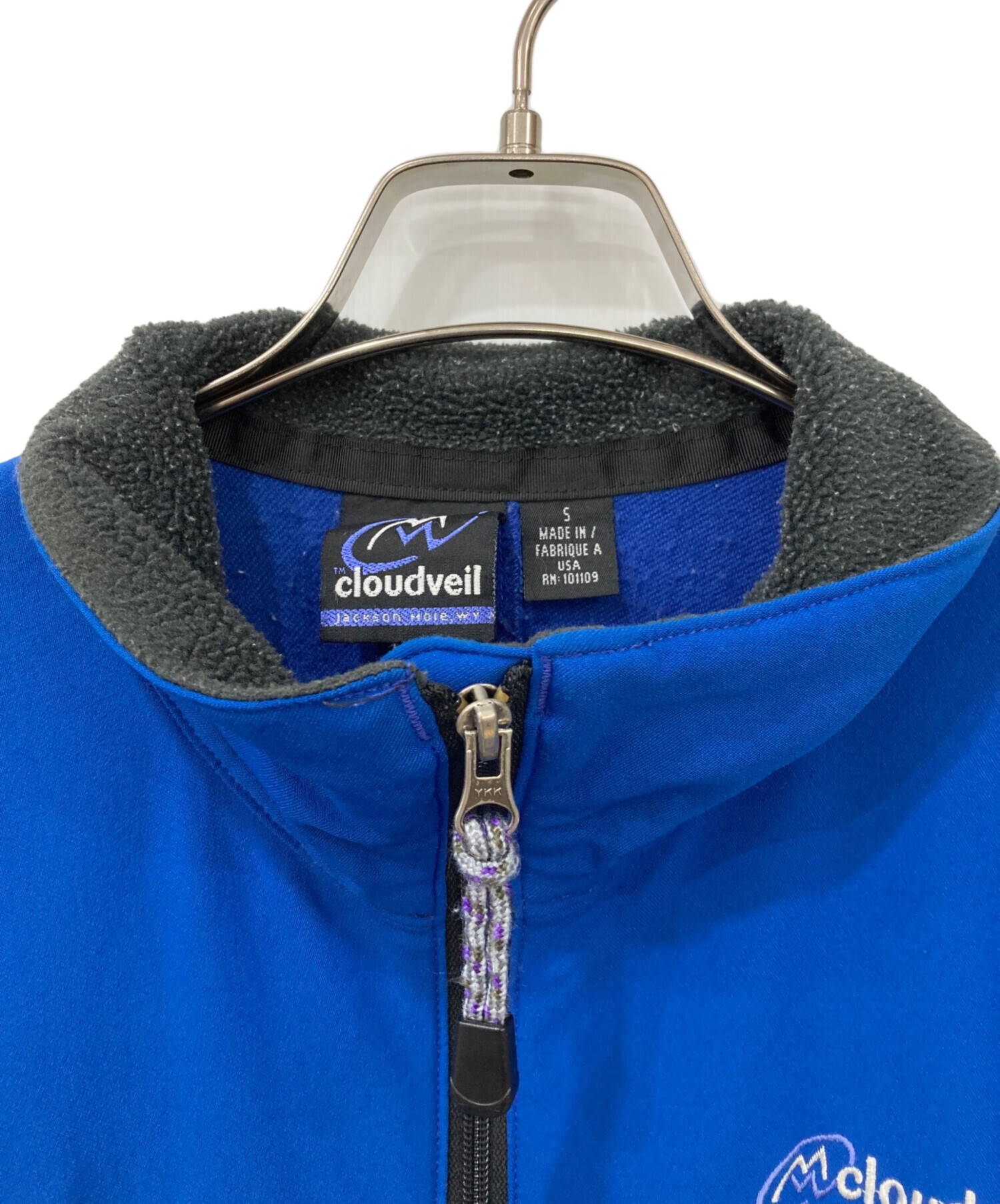 中古・古着通販】cloudveil (クライドベイル) ジップジャケット ブルー