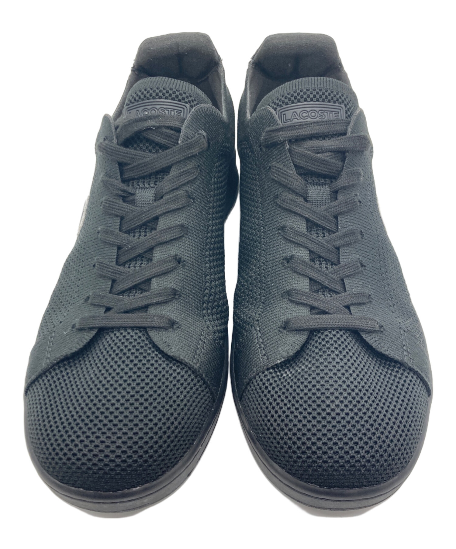 中古・古着通販】LACOSTE (ラコステ) メッシュスニーカー ブラック 
