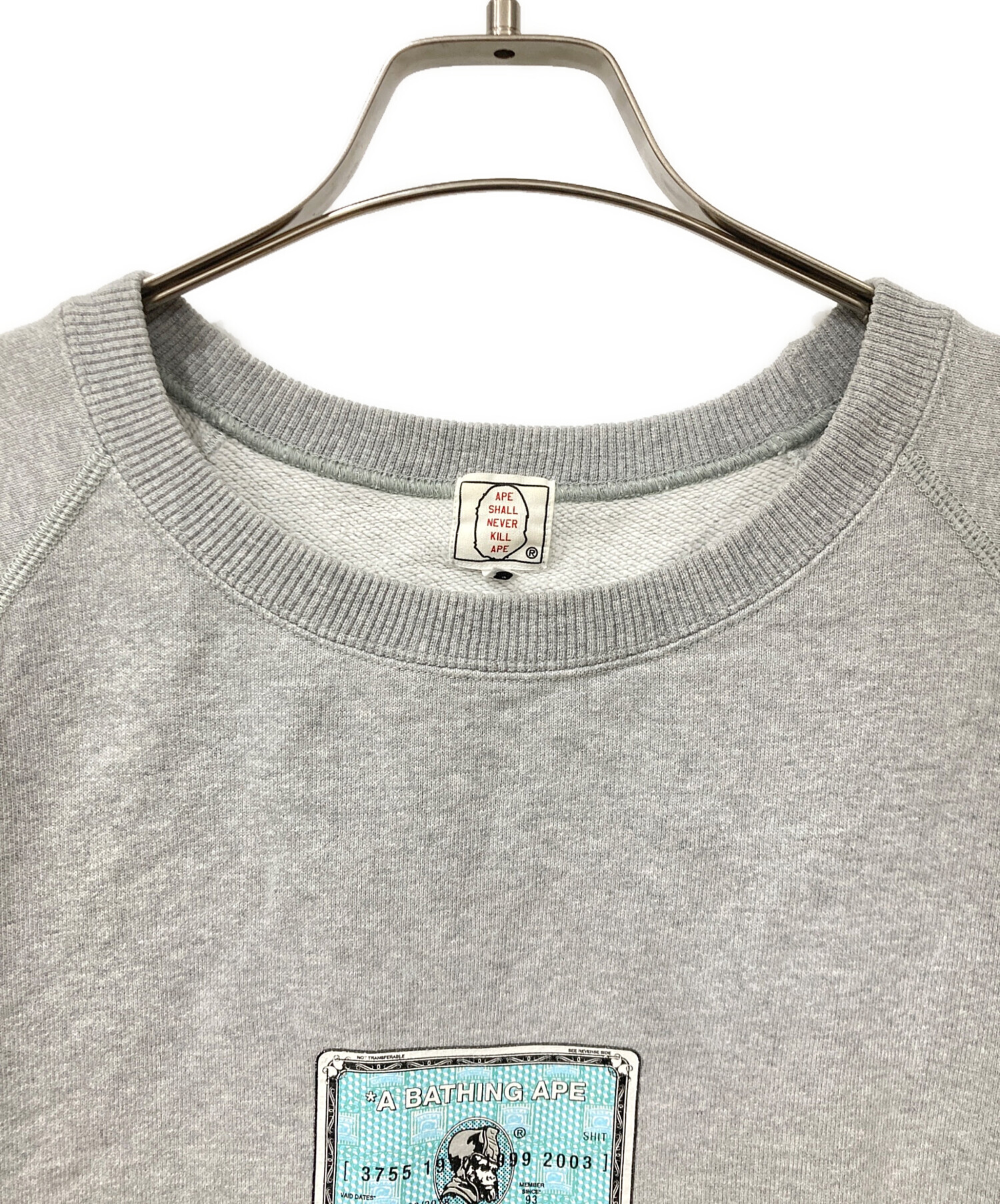 中古・古着通販】A BATHING APE (ア ベイシング エイプ) スウェット 