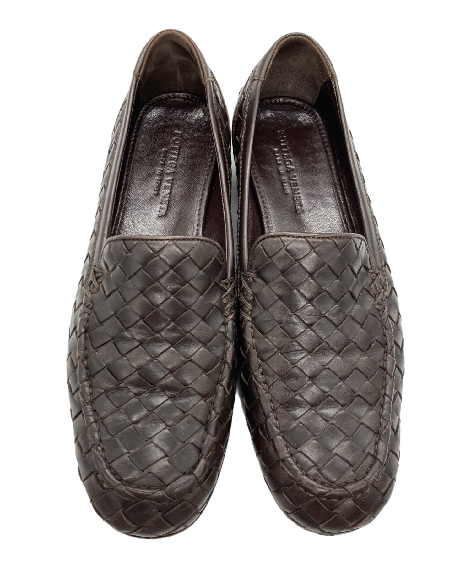 中古・古着通販】BOTTEGA VENETA (ボッテガベネタ) スリッポン ダーク 