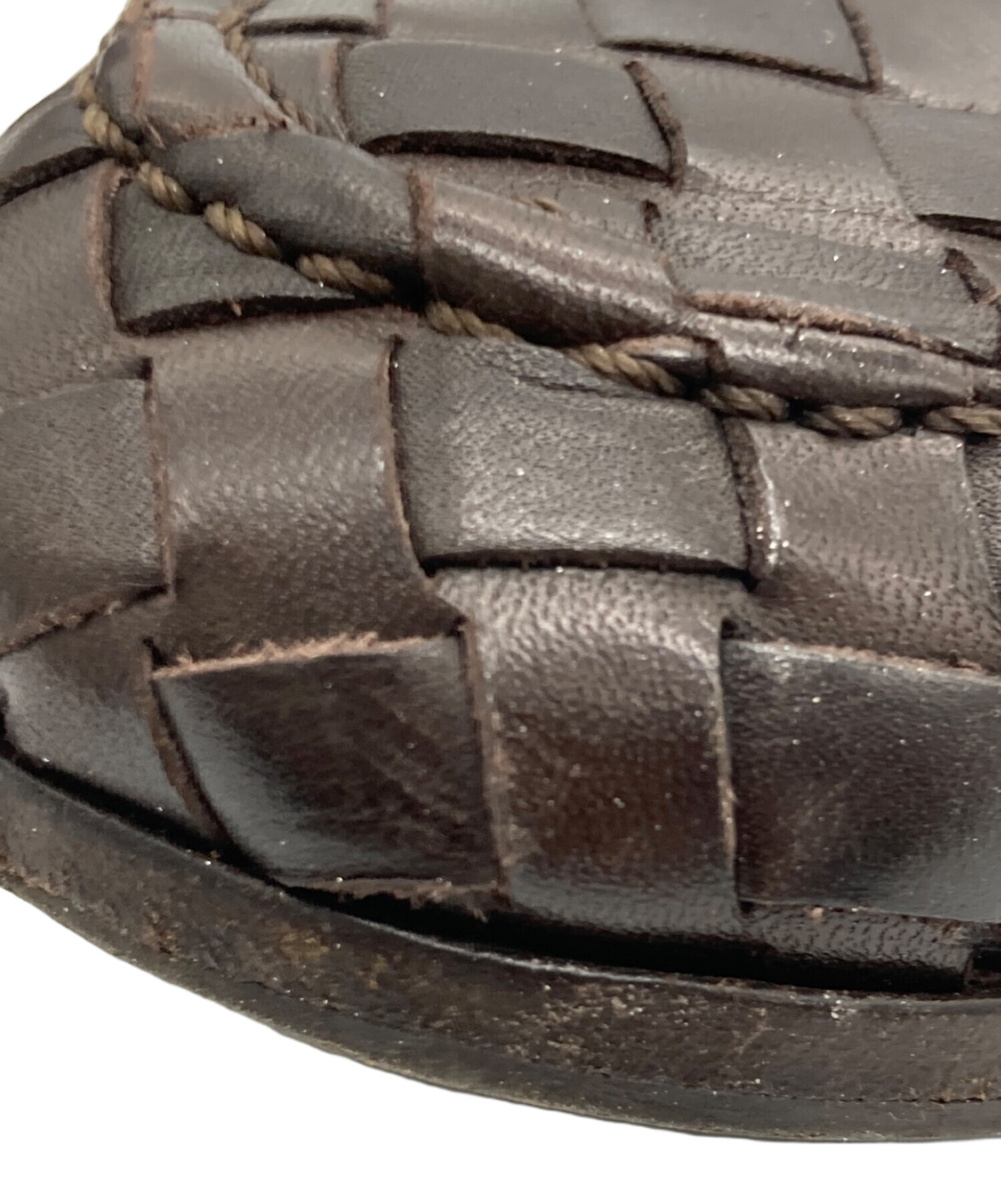 中古・古着通販】BOTTEGA VENETA (ボッテガベネタ) スリッポン ダーク 