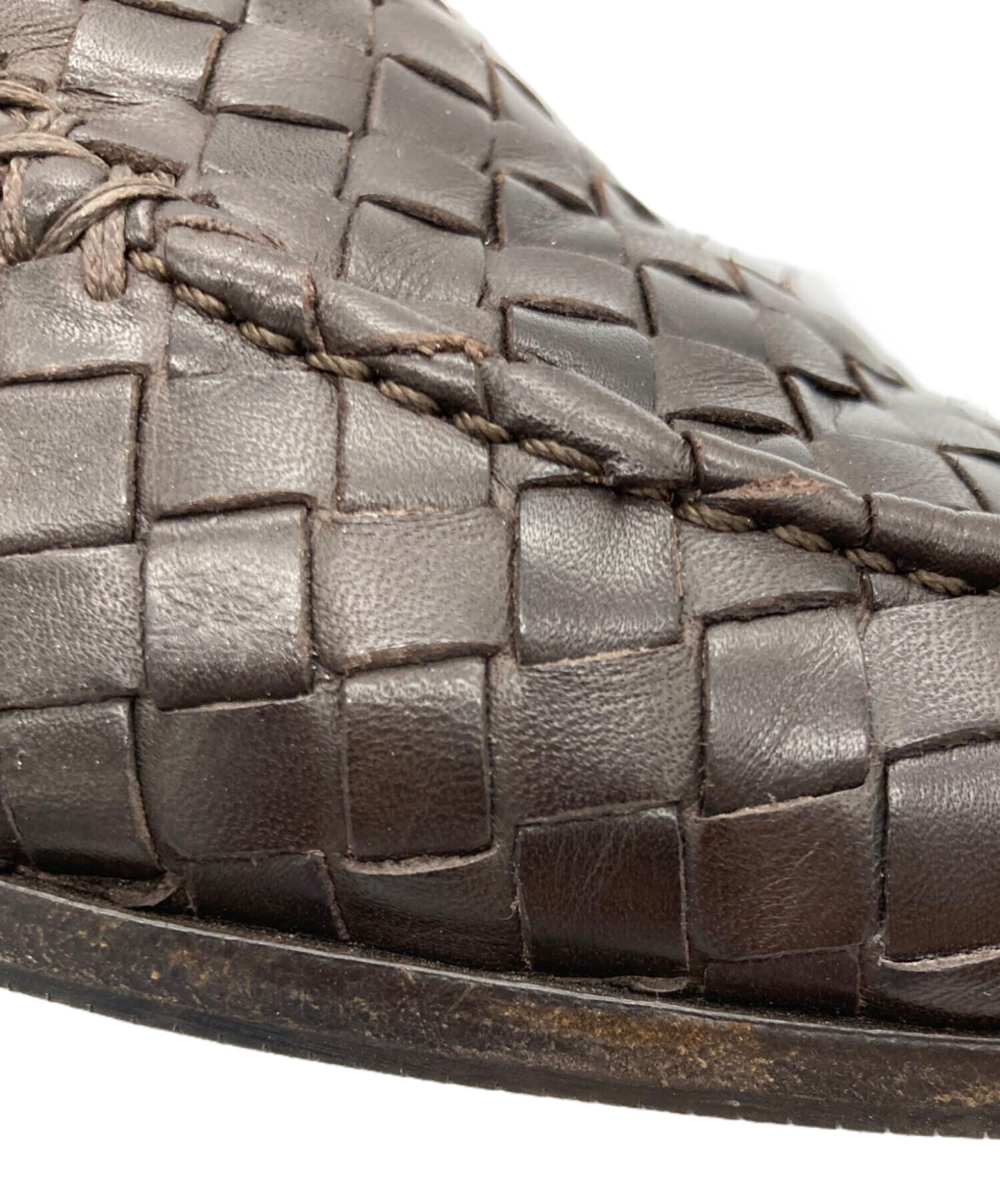 中古・古着通販】BOTTEGA VENETA (ボッテガベネタ) スリッポン ダーク 