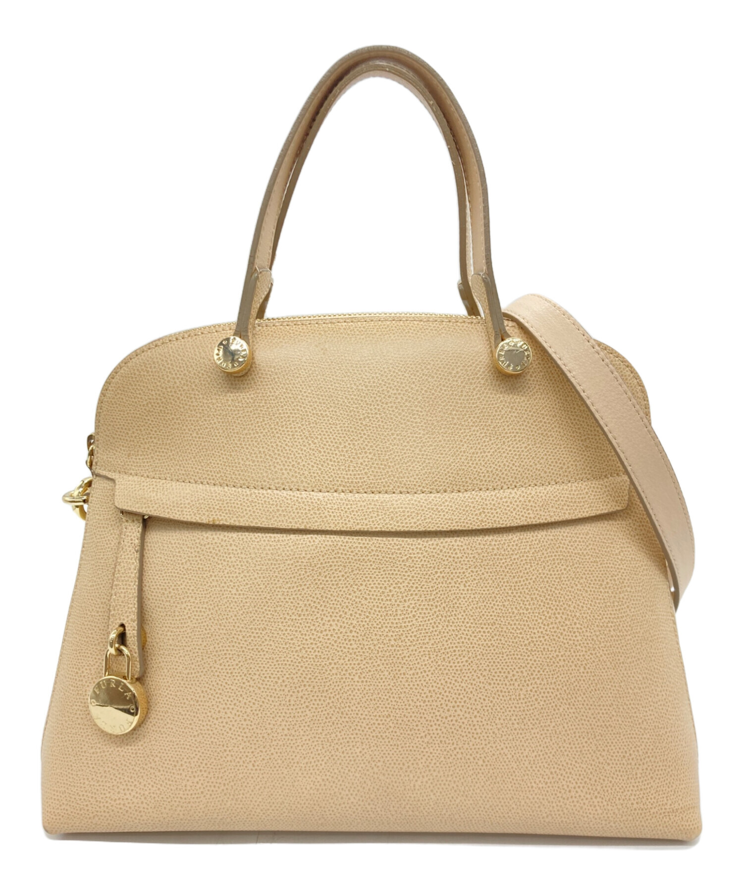 中古・古着通販】FURLA (フルラ) 2WAYバッグ アイボリー｜ブランド 