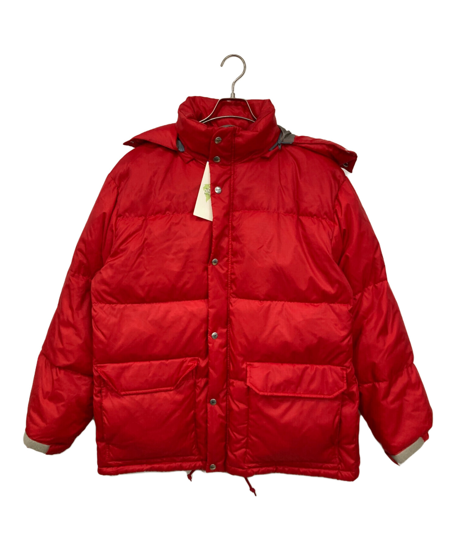 中古・古着通販】CAMP (カンプ) ダウンジャケット レッド サイズ:XL 未 