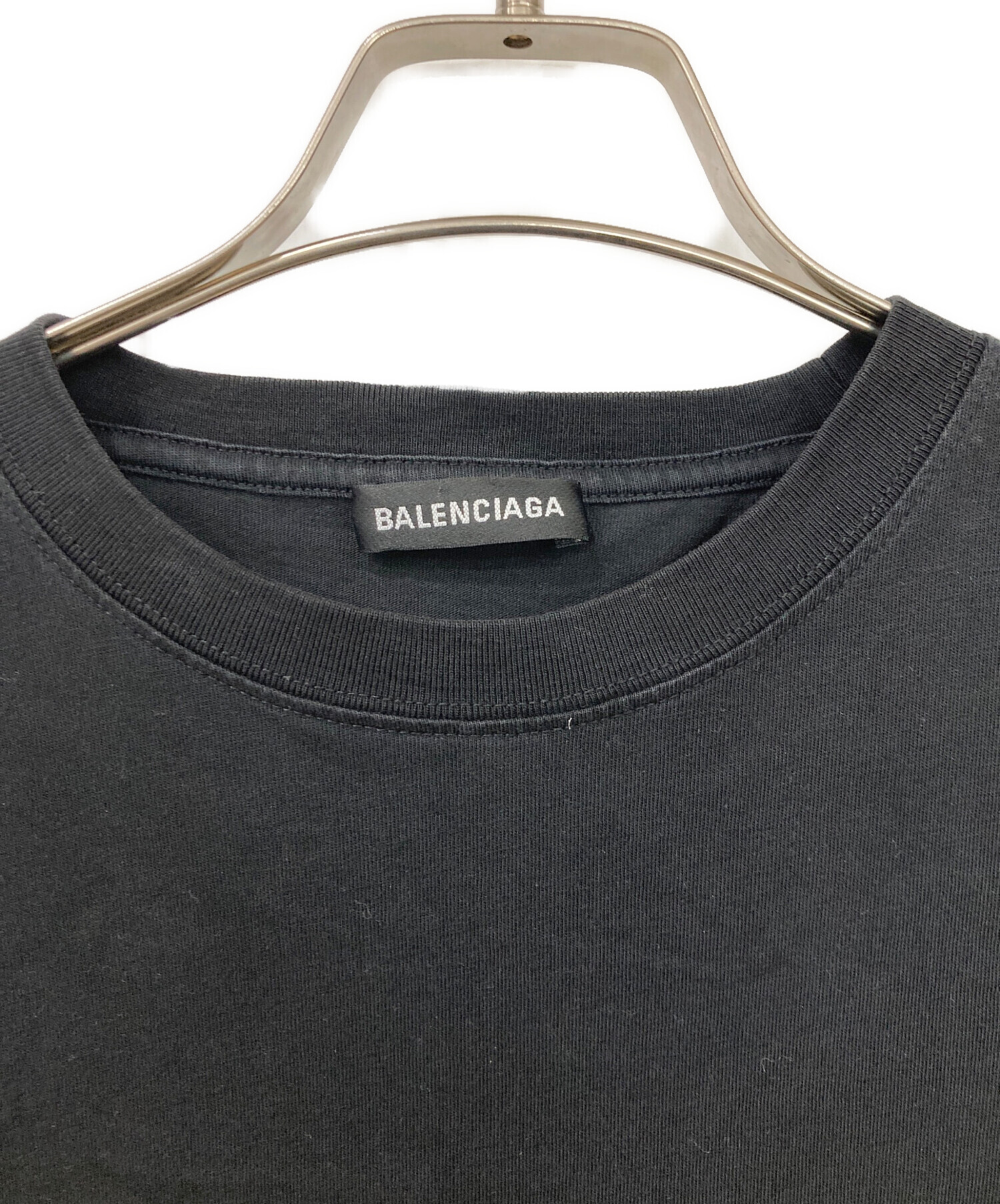 中古・古着通販】BALENCIAGA (バレンシアガ) Tシャツ ブラック サイズ