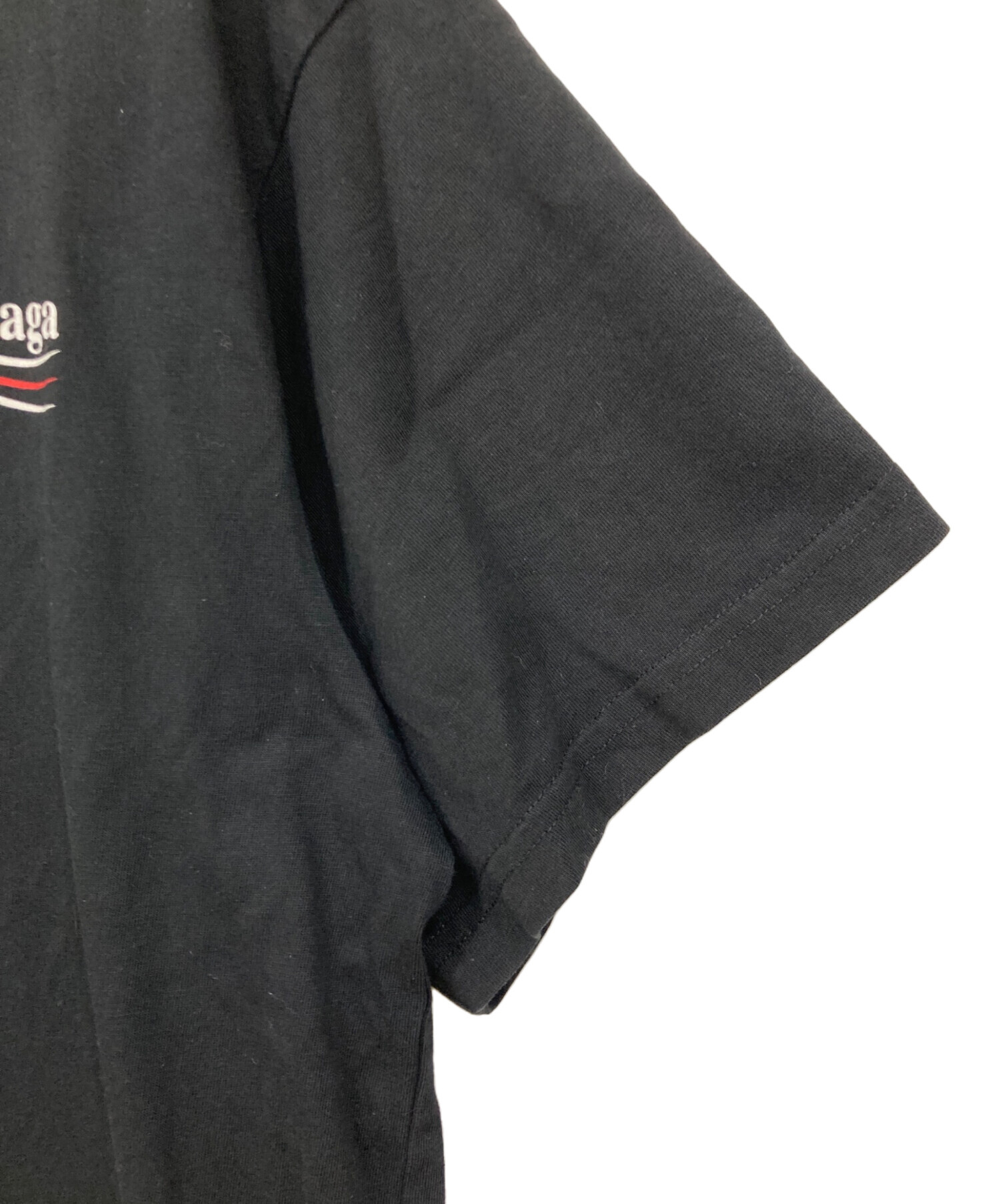 中古・古着通販】BALENCIAGA (バレンシアガ) Tシャツ ブラック サイズ