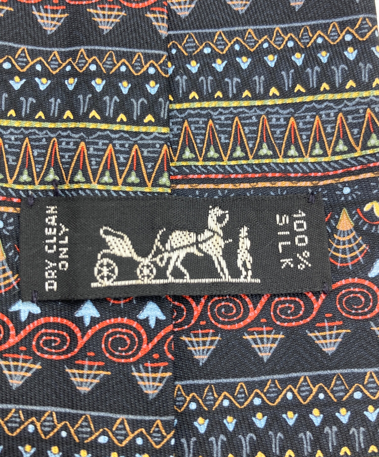 中古・古着通販】HERMES (エルメス) ネクタイ マルチカラー サイズ