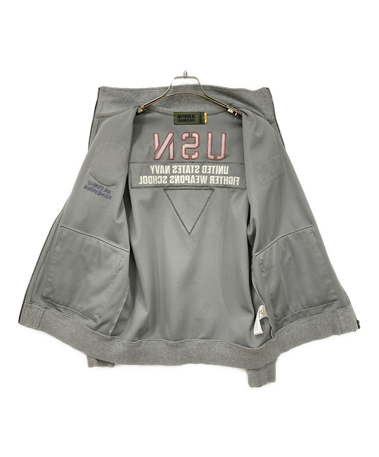 中古・古着通販】AVIREX (アヴィレックス) ジップアップスウェット