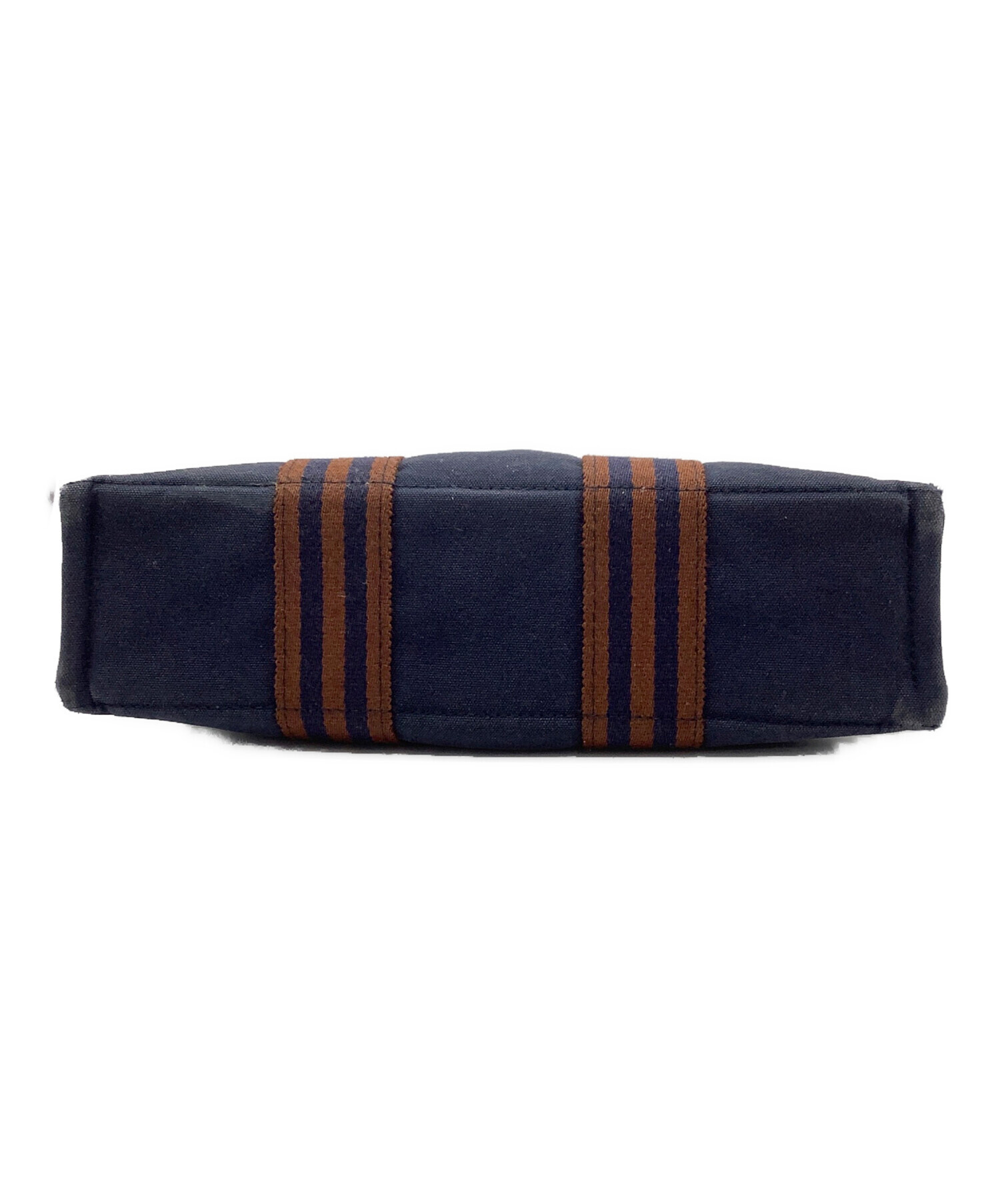 中古・古着通販】HERMES (エルメス) フールトゥPM ネイビー×ブラウン