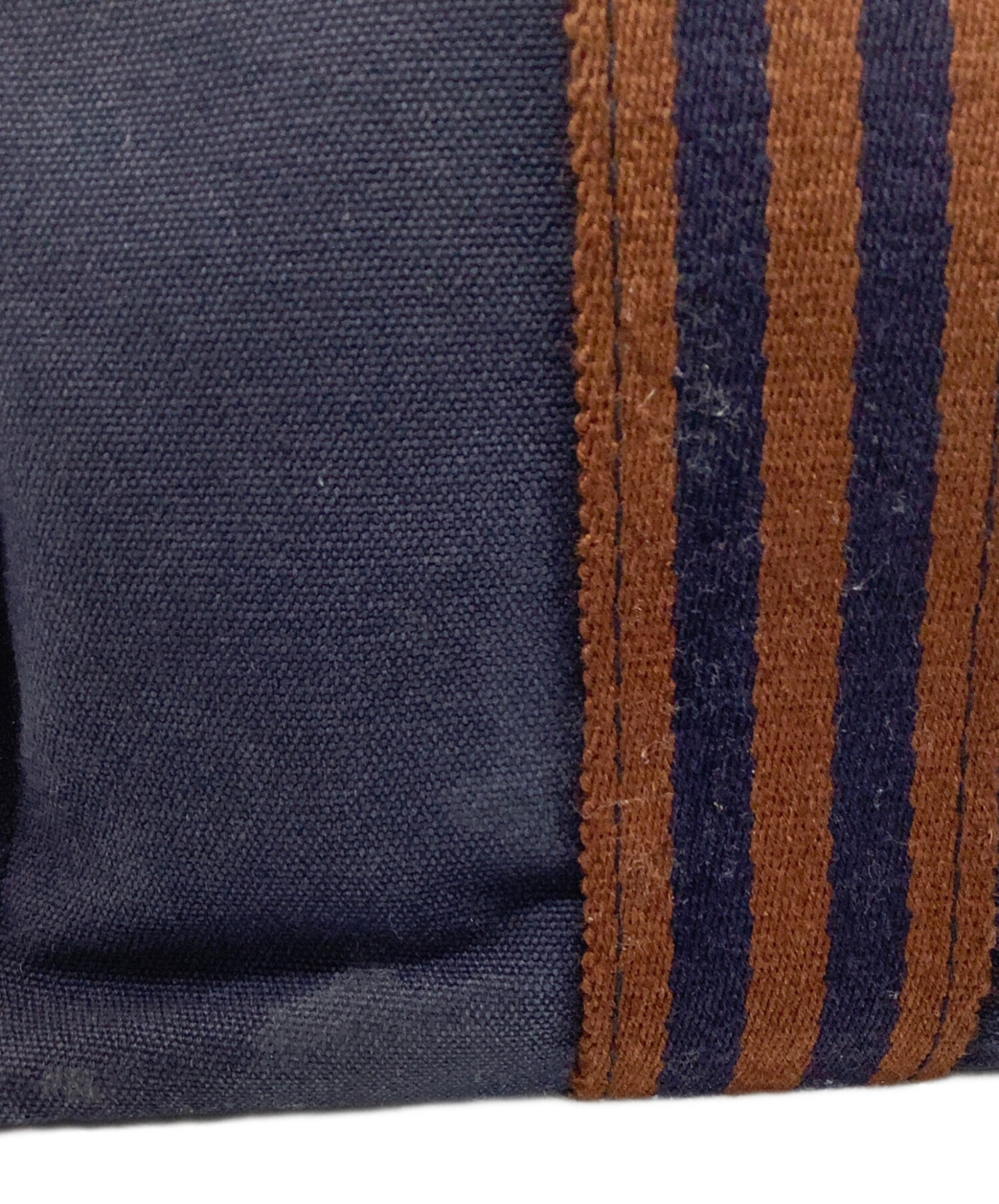 中古・古着通販】HERMES (エルメス) フールトゥPM ネイビー×ブラウン