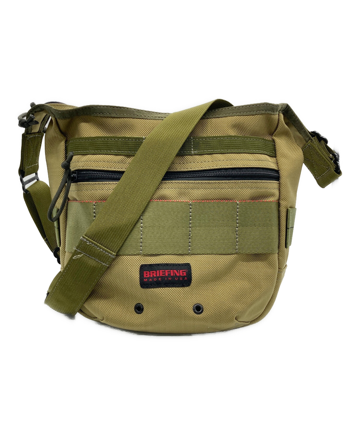 中古・古着通販】BRIEFING (ブリーフィング) ショルダーバッグ カーキ 