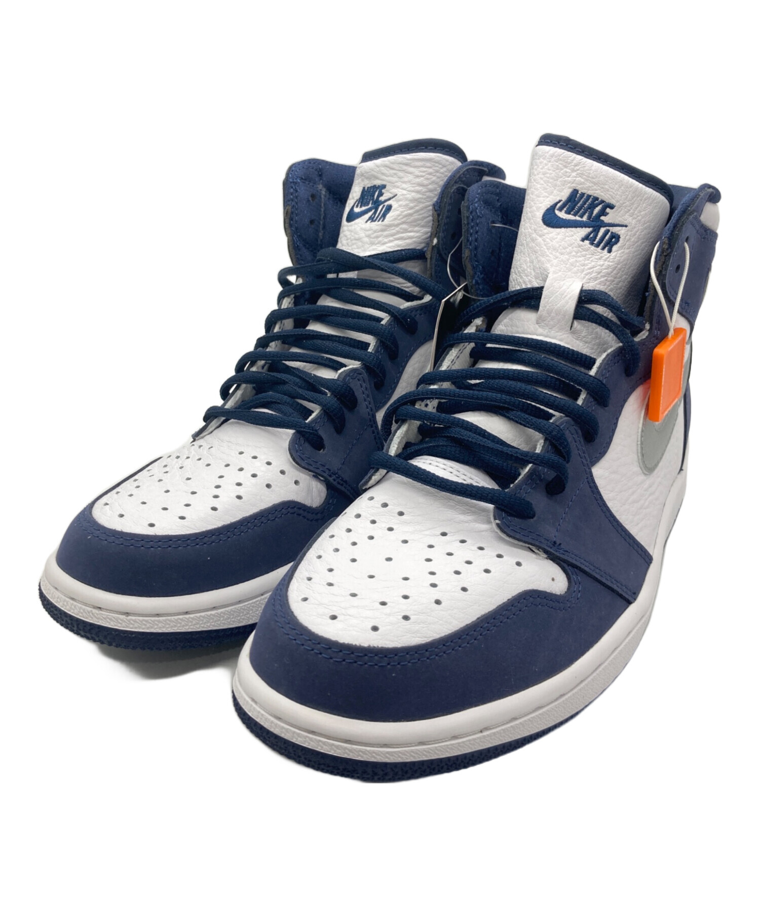 中古・古着通販】NIKE (ナイキ) AIR JORDAN 1 HIGH OG CO JP ネイビー 