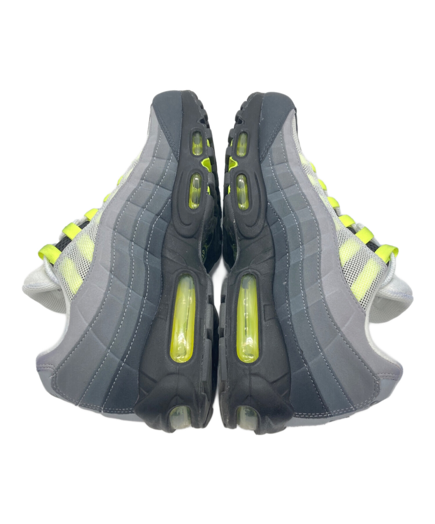 中古・古着通販】NIKE (ナイキ) Air Max 95 OG グレー×イエロー 中古・古着通販】NIKE (ナイキ) Air Max 95 OG グレー×イエロー