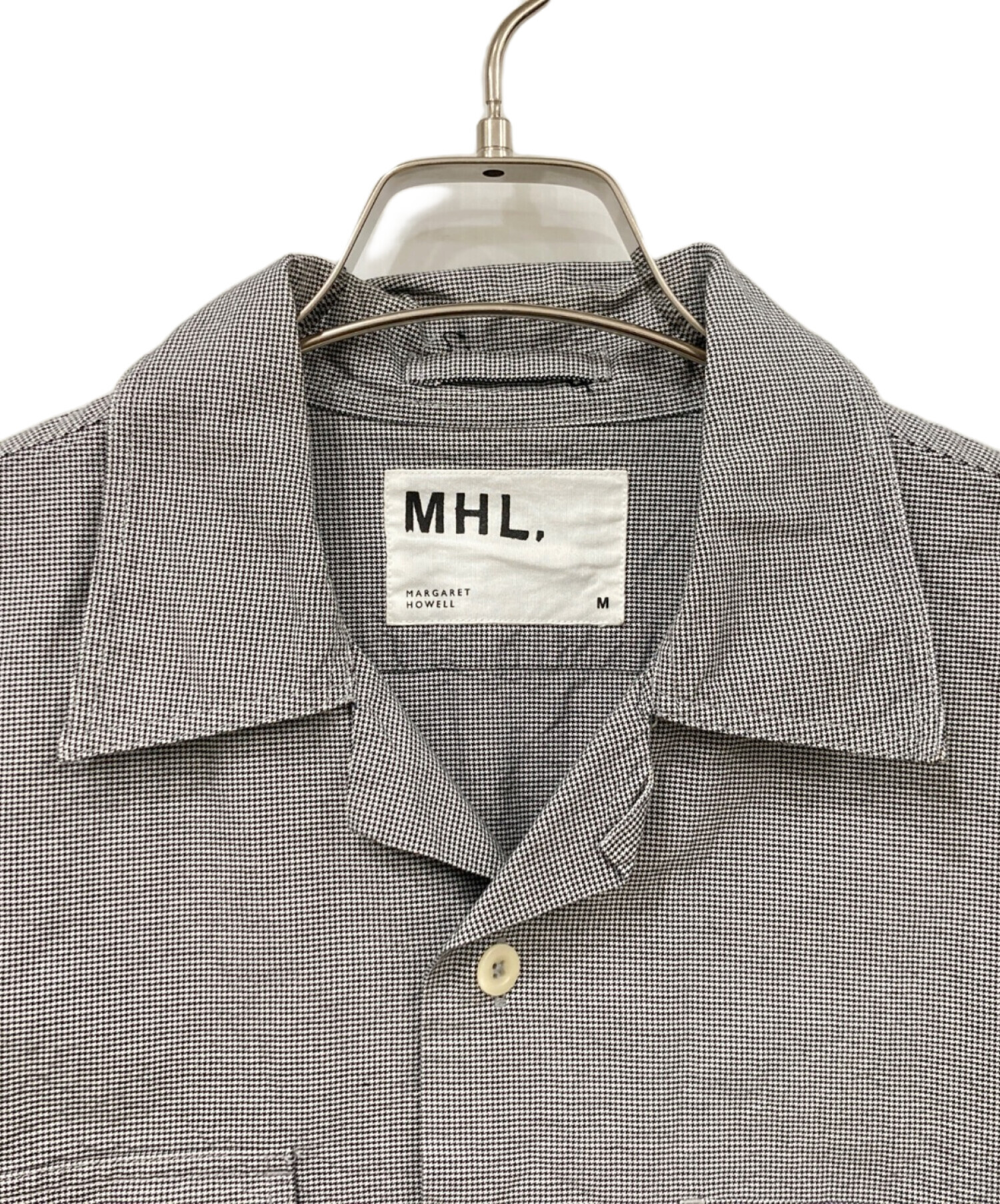 mhl 開襟シャツ MHL.（エムエイチエル） シャツ COTTON HEMP OXFORD メンズ : ZOZOTOWN