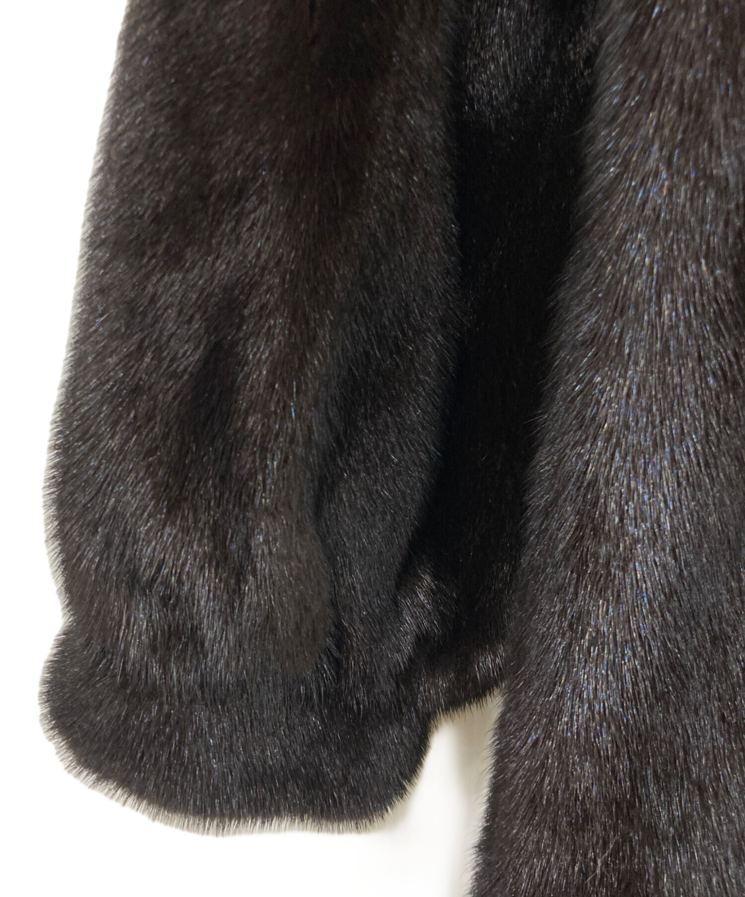 中古・古着通販】BLACK GLAMA (ブラックグラマ) ミンクファーコート