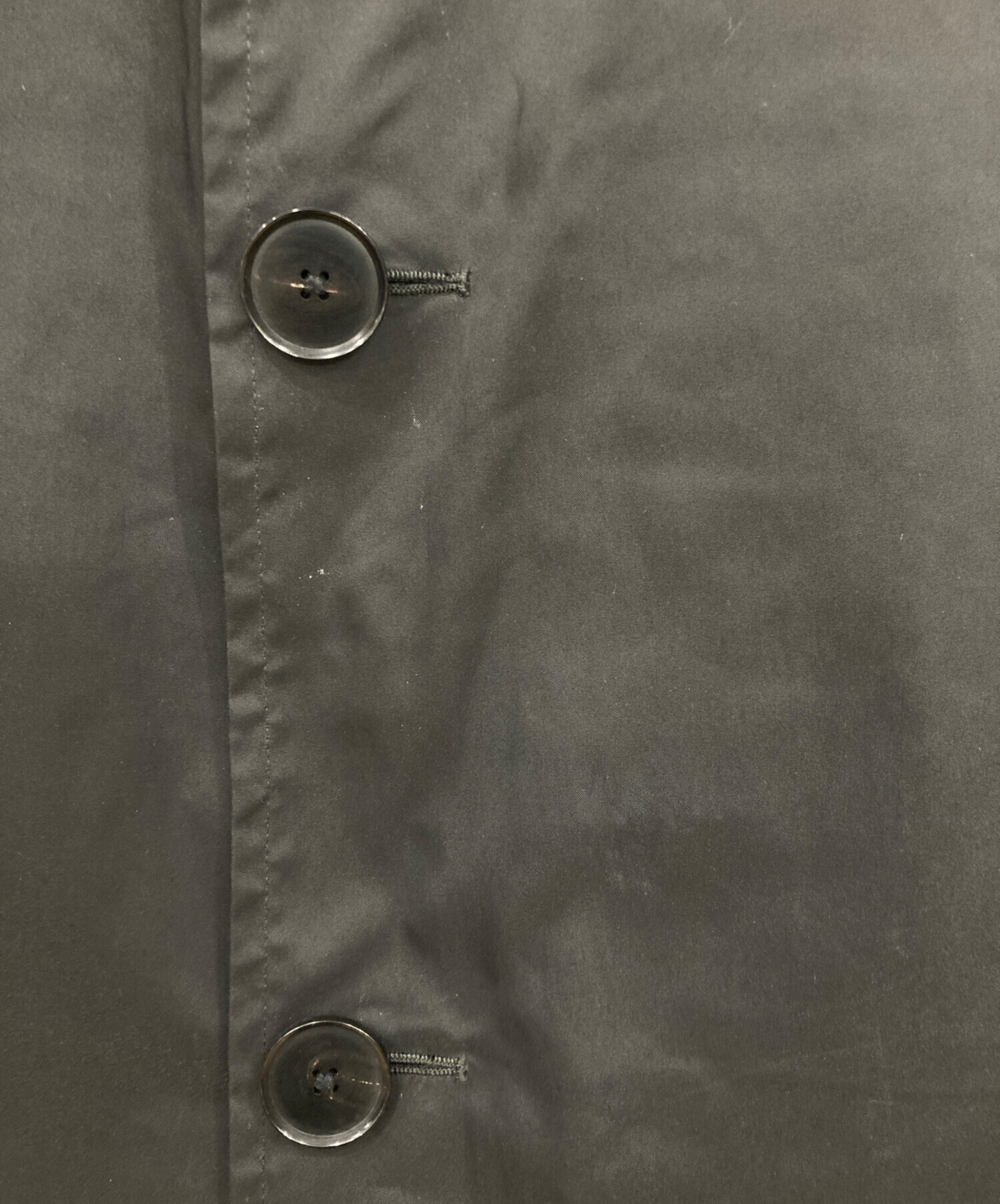 AURALEE オーラリーとスタイリスト私物 ステンカラーコート 5 ブラック AURALEE ステンカラーコート サイズ4 黒 オーラリー スタイリスト私物