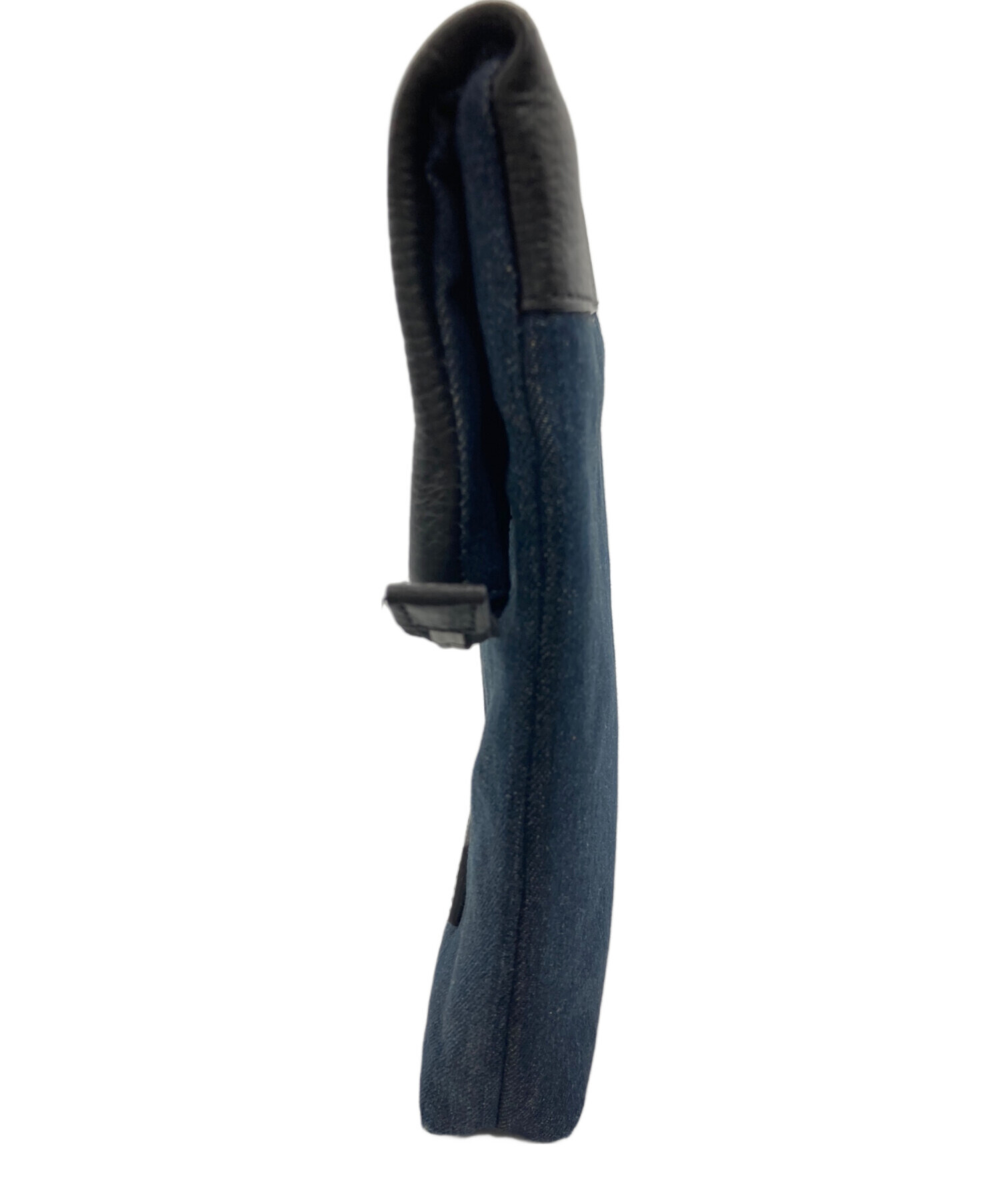 中古・古着通販】DIESEL (ディーゼル) デニムクラッチバッグ ブルー