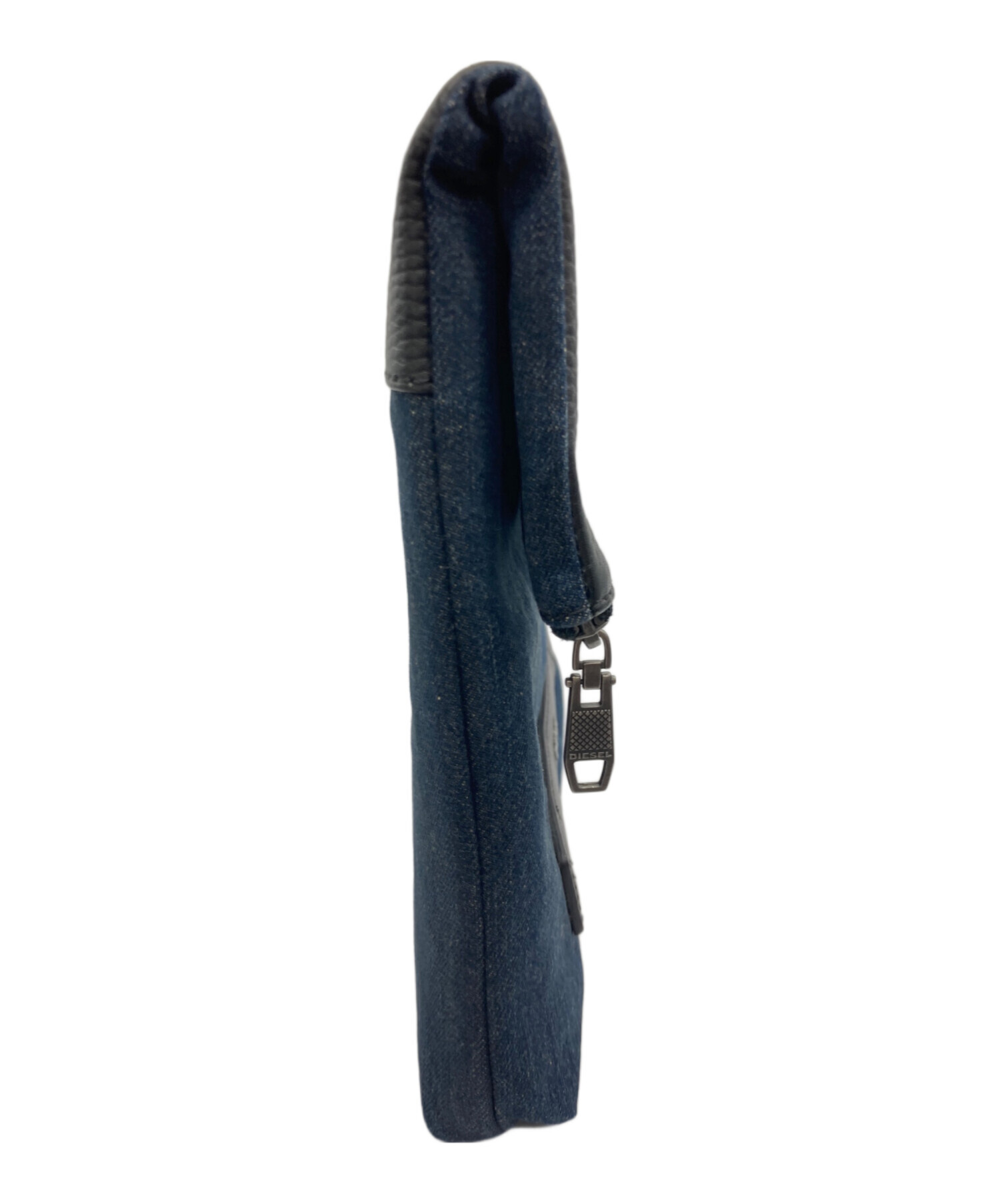 中古・古着通販】DIESEL (ディーゼル) デニムクラッチバッグ ブルー