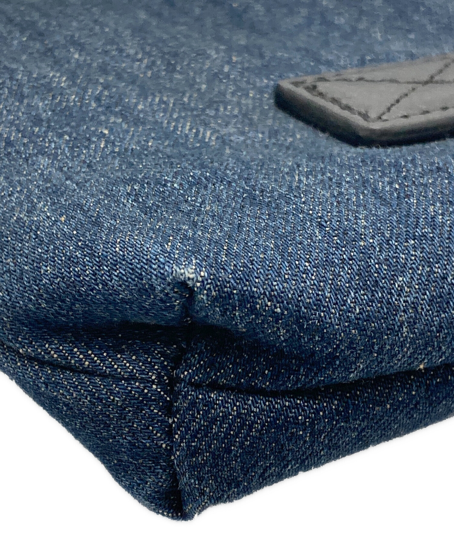 中古・古着通販】DIESEL (ディーゼル) デニムクラッチバッグ ブルー