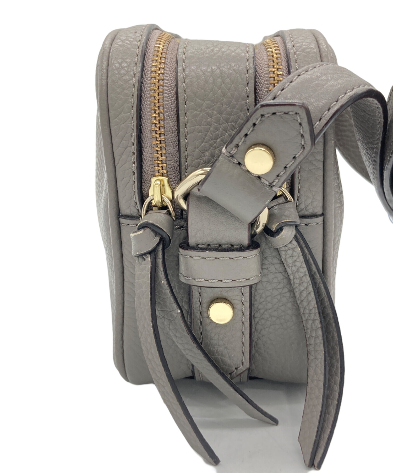 kate spade new york ショルダーバッグ  グレー 【古着】【中古】【送料無料】 中古・古着通販】Kate Spade (ケイトスペード) ショルダーバッグ