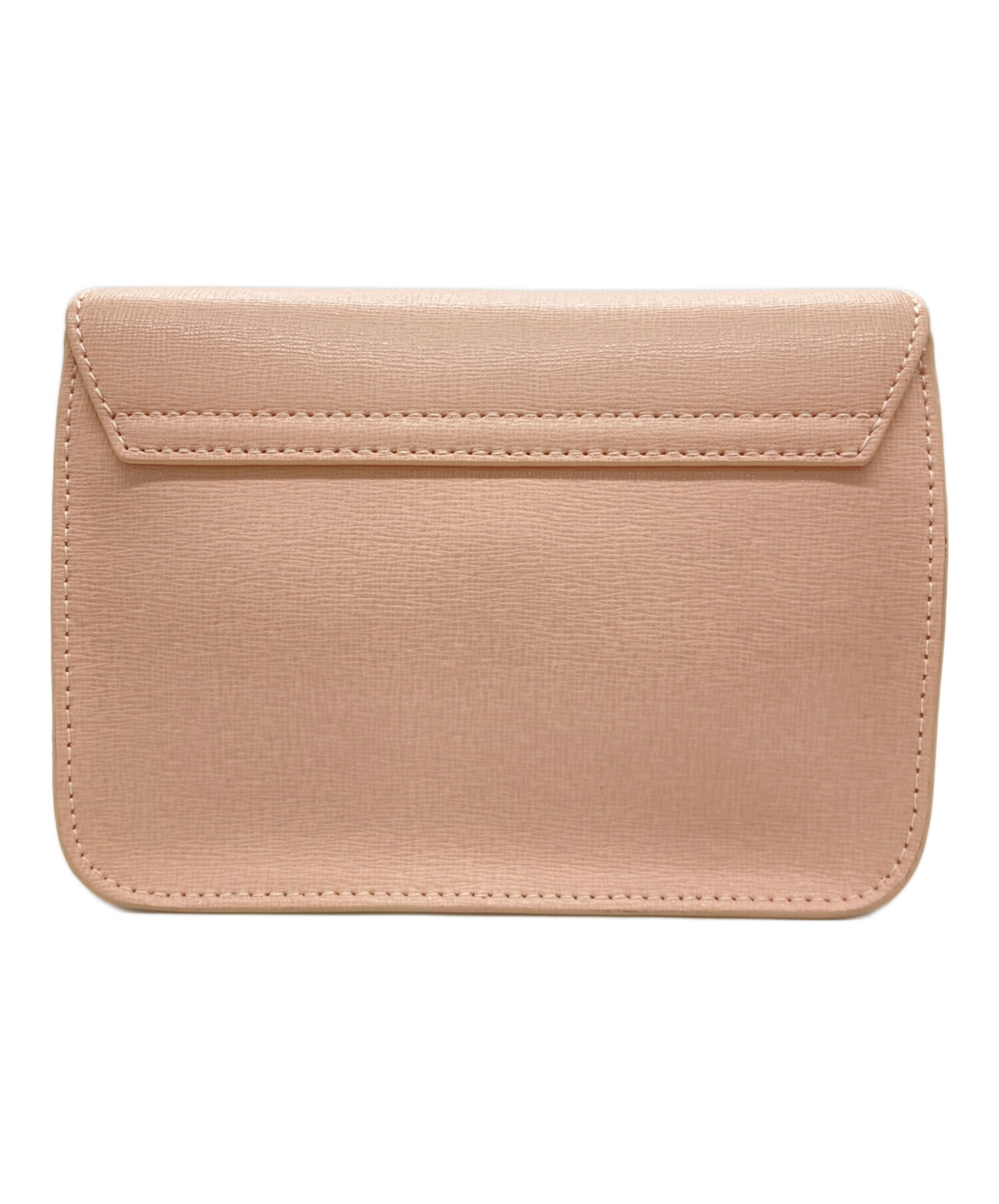 中古・古着通販】FURLA (フルラ) チェーンショルダーバッグ ピンク 