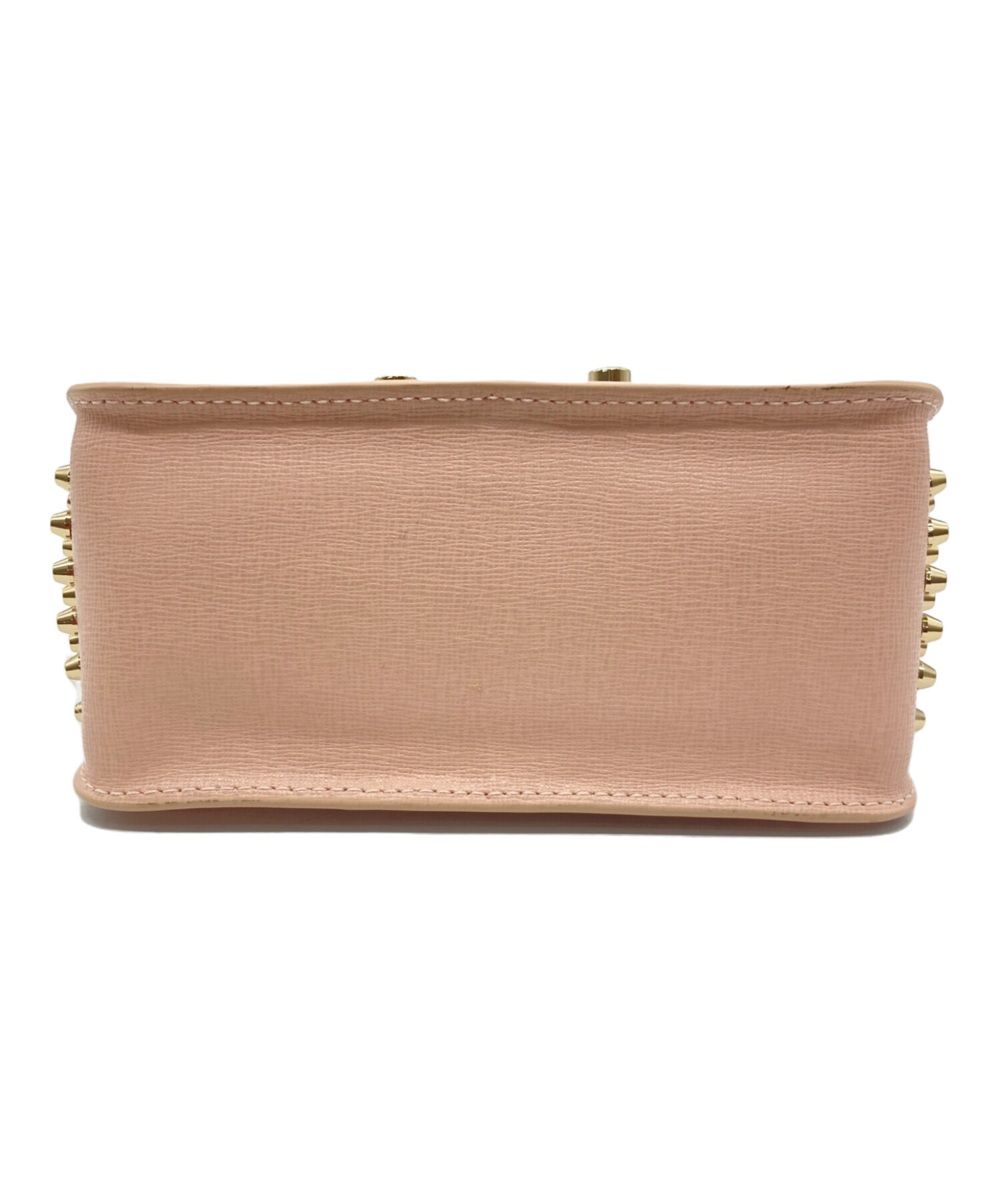 中古・古着通販】FURLA (フルラ) チェーンショルダーバッグ ピンク 