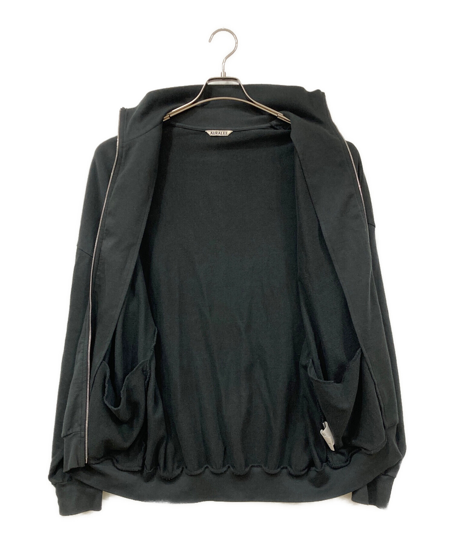 AURALEE ブラック スウェット オーラリー サイズ3 黒