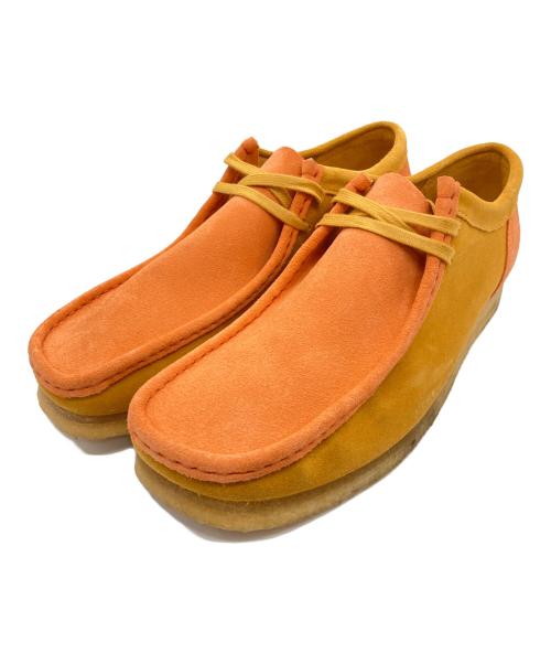 中古・古着通販】CLARKS (クラークス) ワラビーシューズ オレンジ
