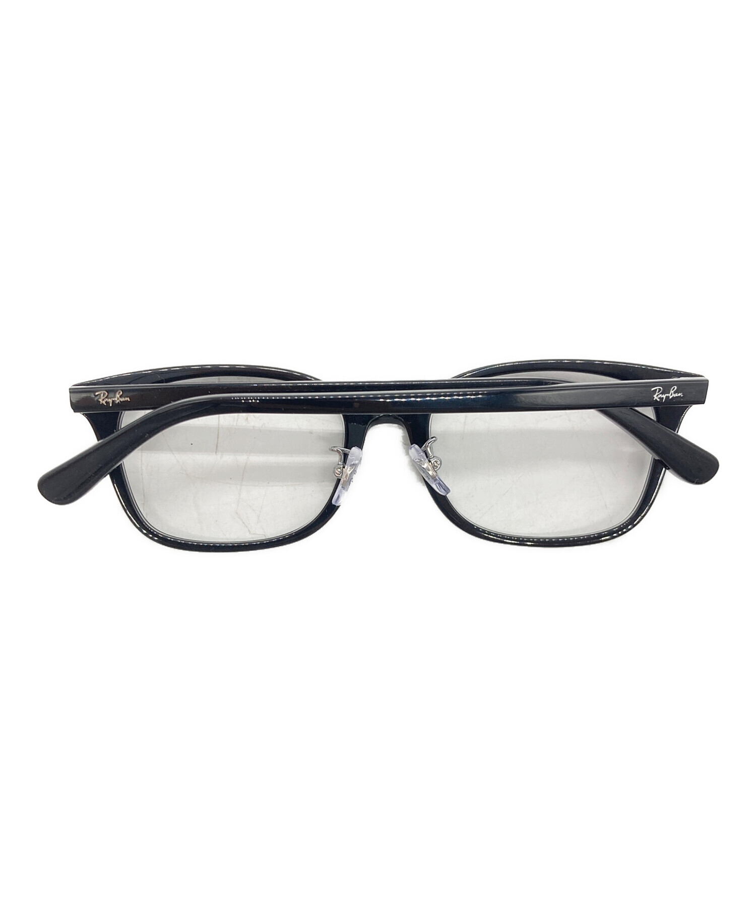 中古・古着通販】RAY-BAN (レイバン) 伊達眼鏡 ブラック｜ブランド
