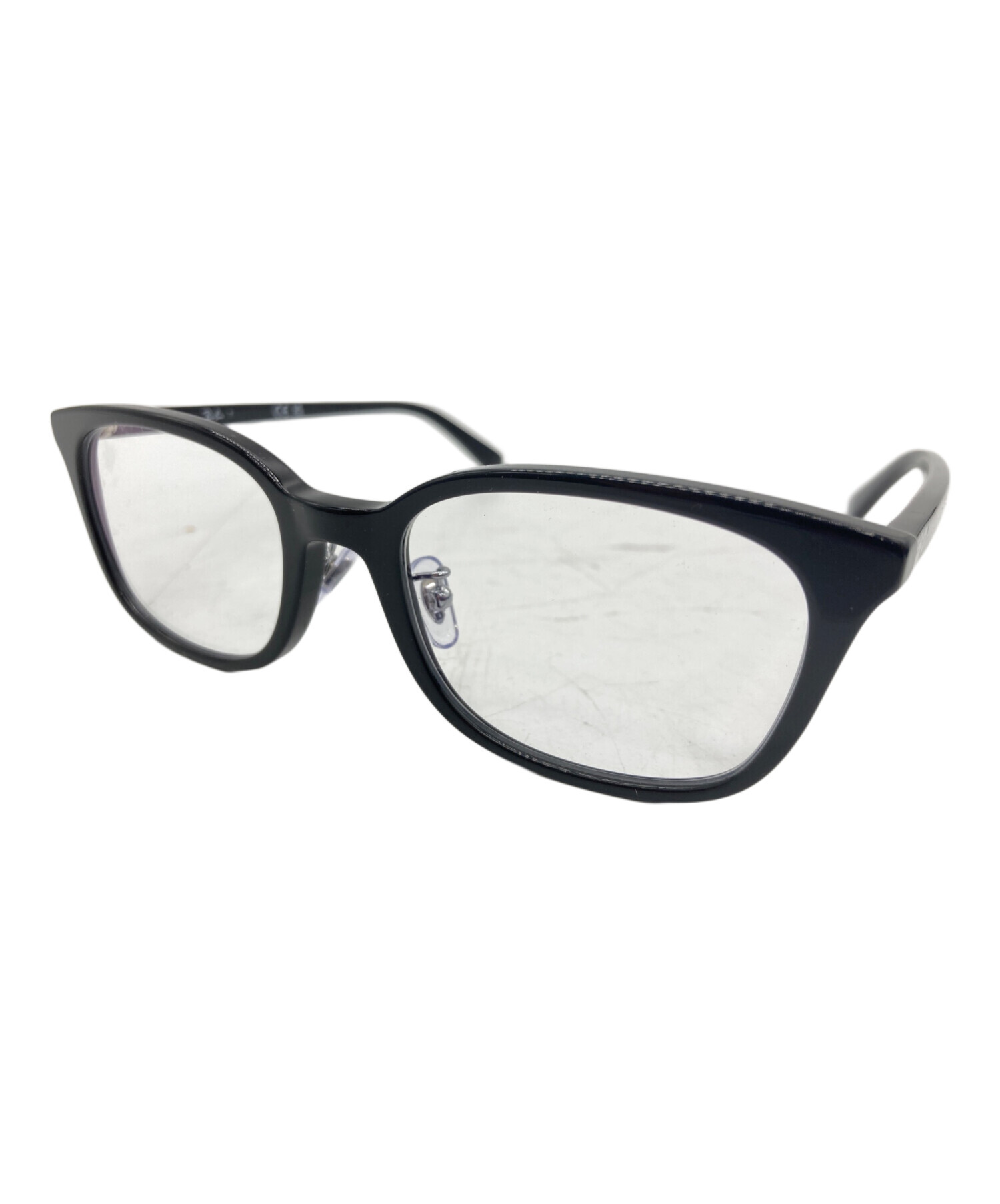 中古・古着通販】RAY-BAN (レイバン) 伊達眼鏡 ブラック｜ブランド