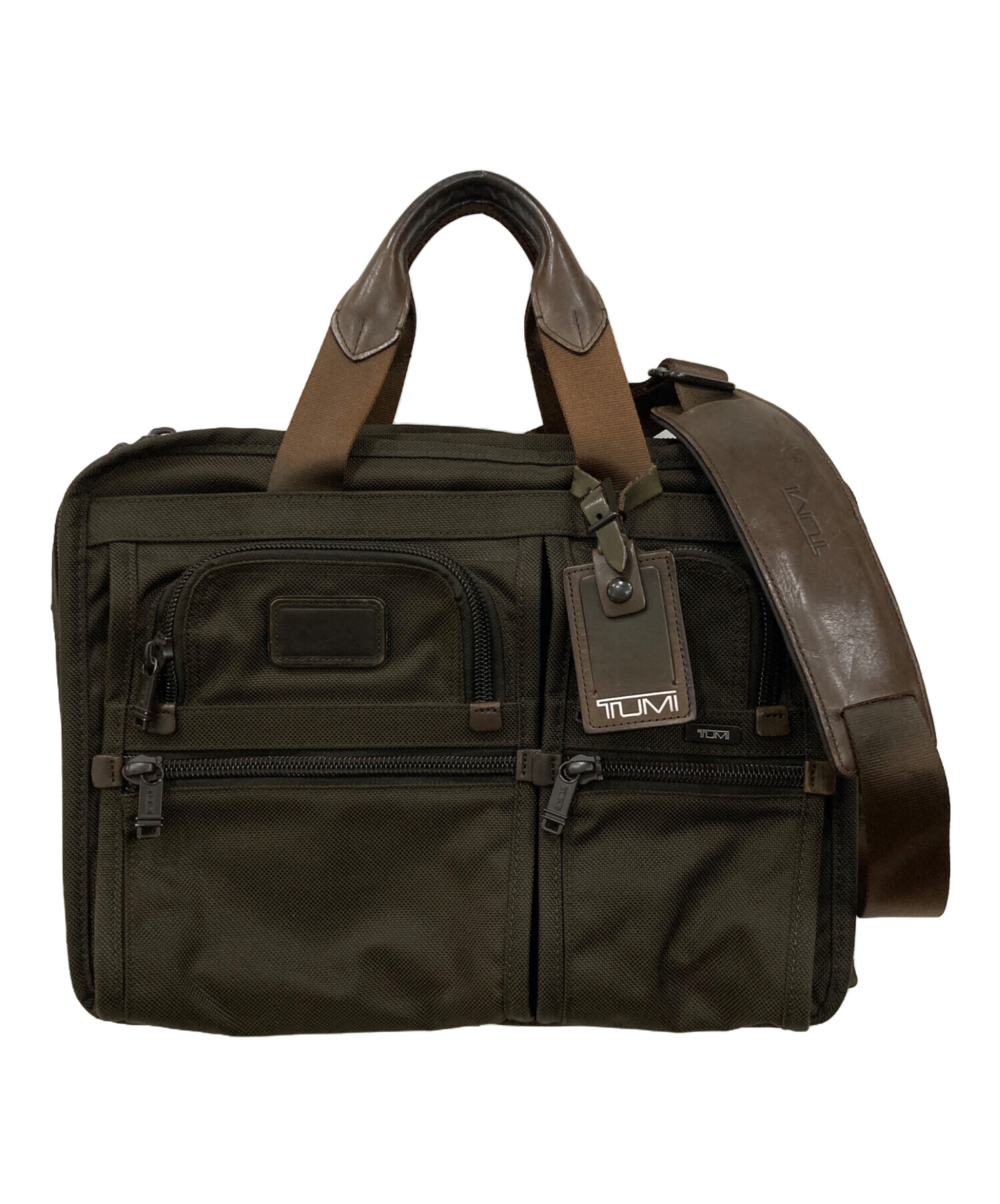 中古・古着通販】TUMI (トゥミ) ビジネスバッグ ブラウン|ブランド 中古・古着通販】TUMI (トゥミ) ビジネスバッグ ブラウン|ブランド
