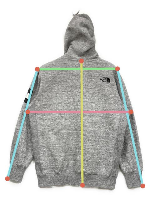 【一点物】THE NORTH FACEリメイクパーカー再構築パッチワークL古着 1070002020015406_drawn.jpeg
