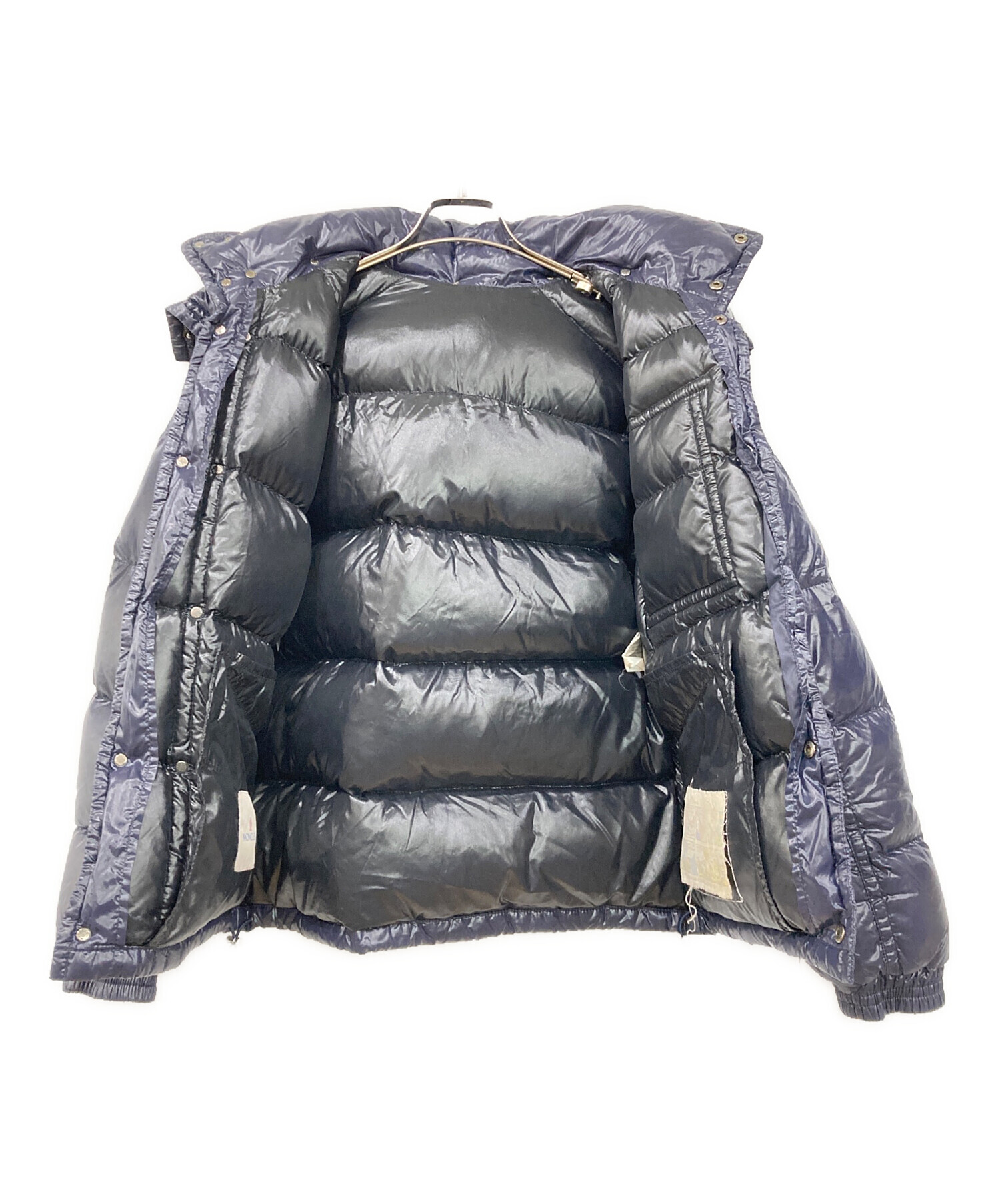 中古・古着通販】MONCLER (モンクレール) ダウンジャケット ネイビー 