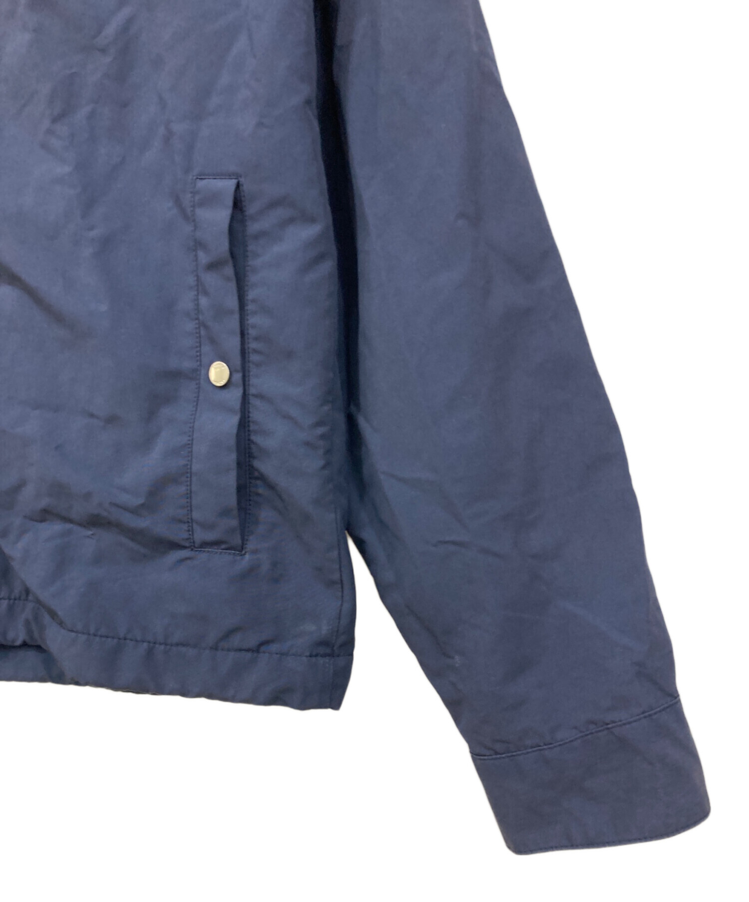 中古・古着通販】LACOSTE (ラコステ) ジップナイロンジャケット ブルー