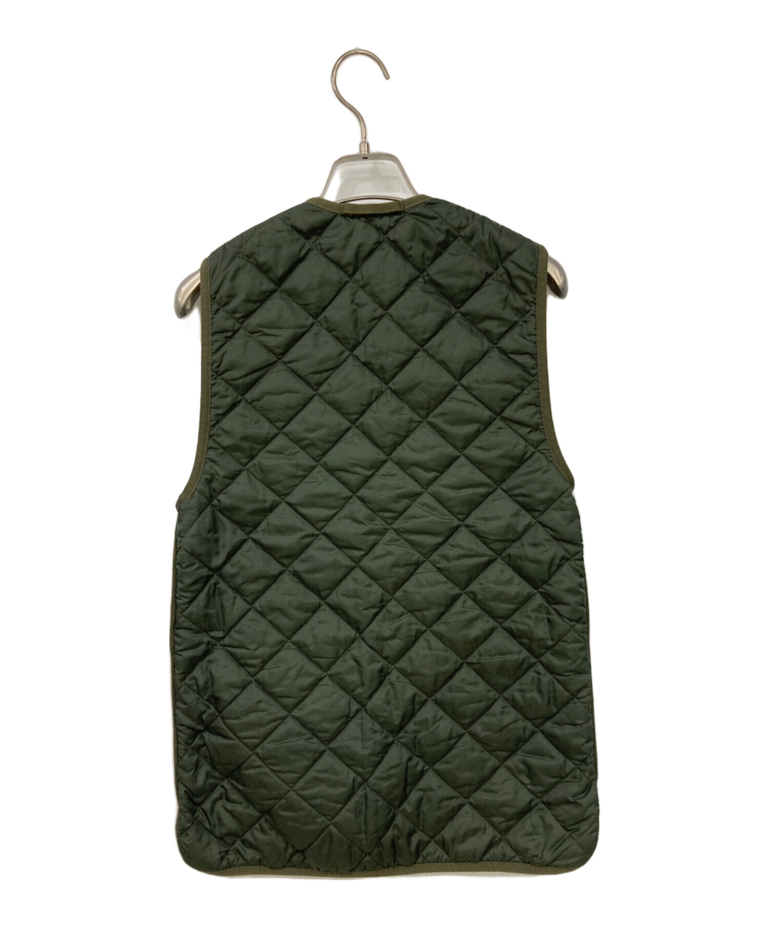 中古・古着通販】Barbour (バブアー) 中綿ベスト カーキ サイズ:SIZE