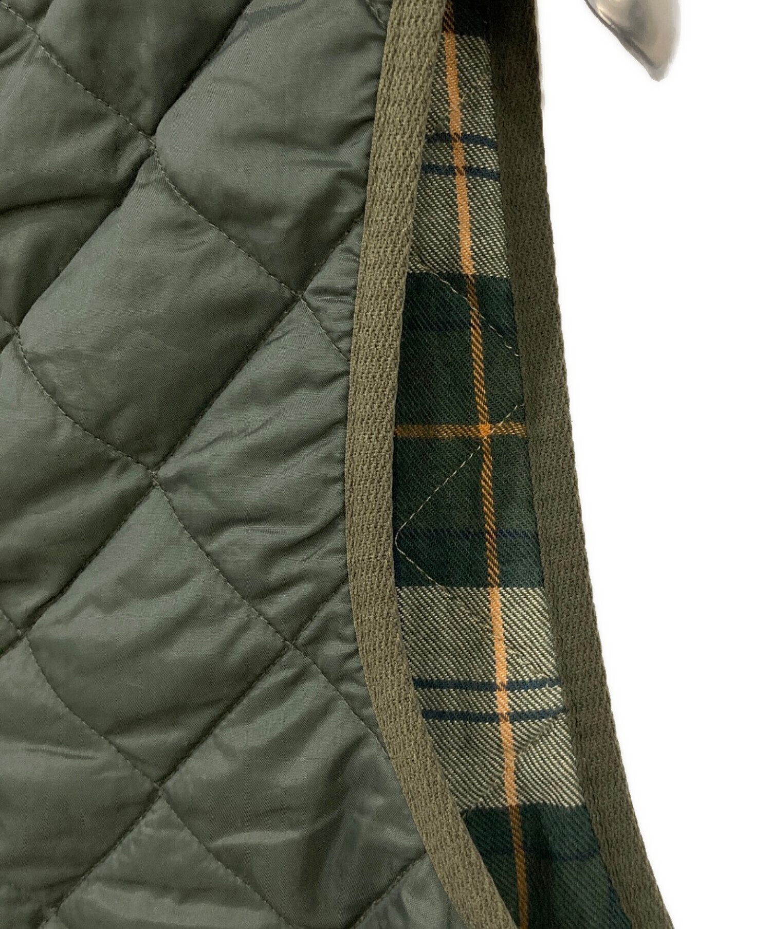 中古・古着通販】Barbour (バブアー) 中綿ベスト カーキ サイズ:SIZE